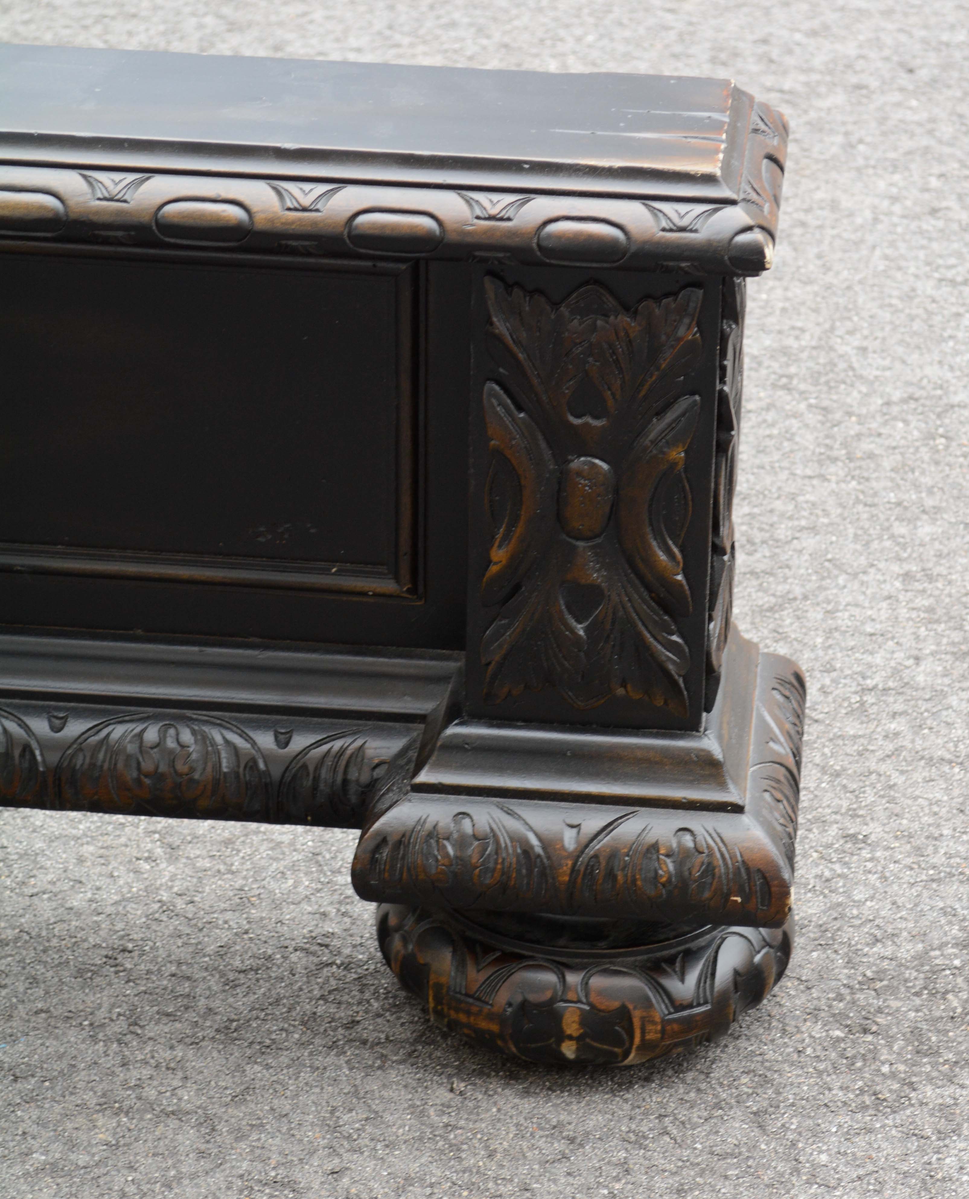 French Empire Style Queen Size Bed Frame