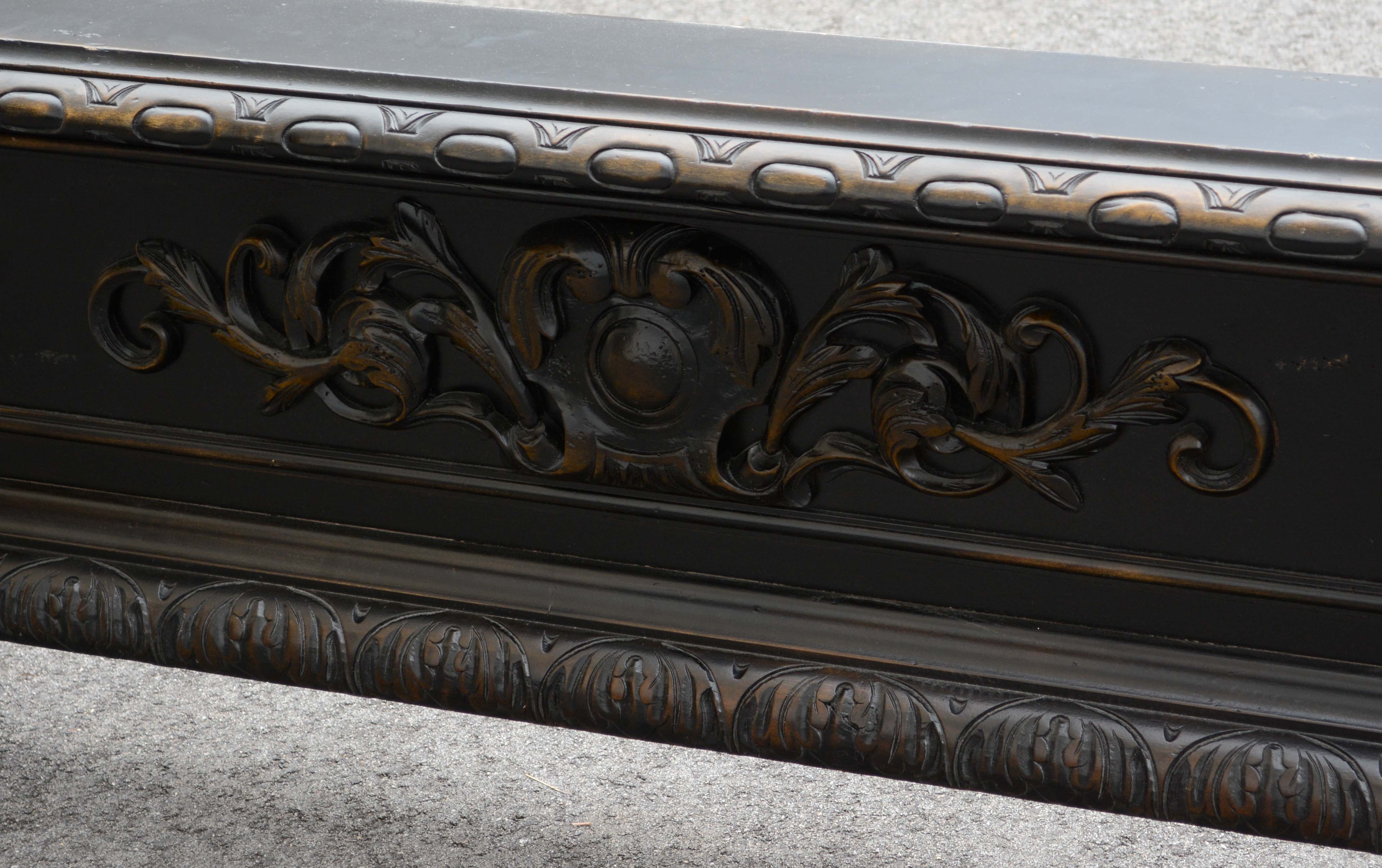 French Empire Style Queen Size Bed Frame