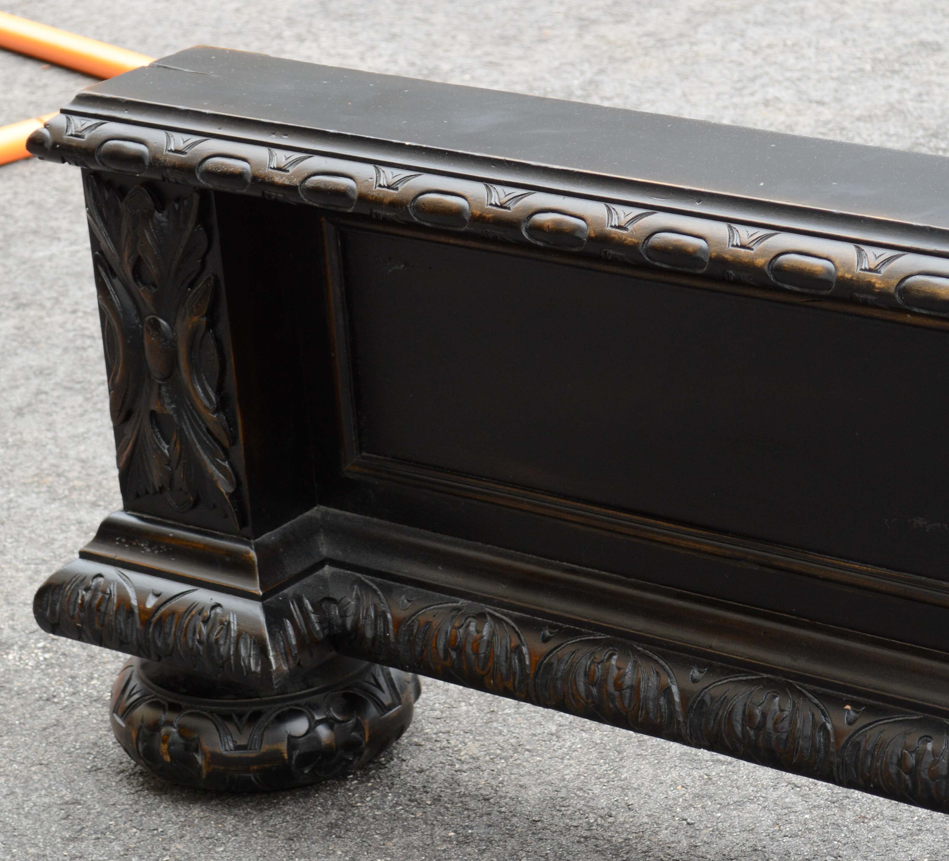 French Empire Style Queen Size Bed Frame