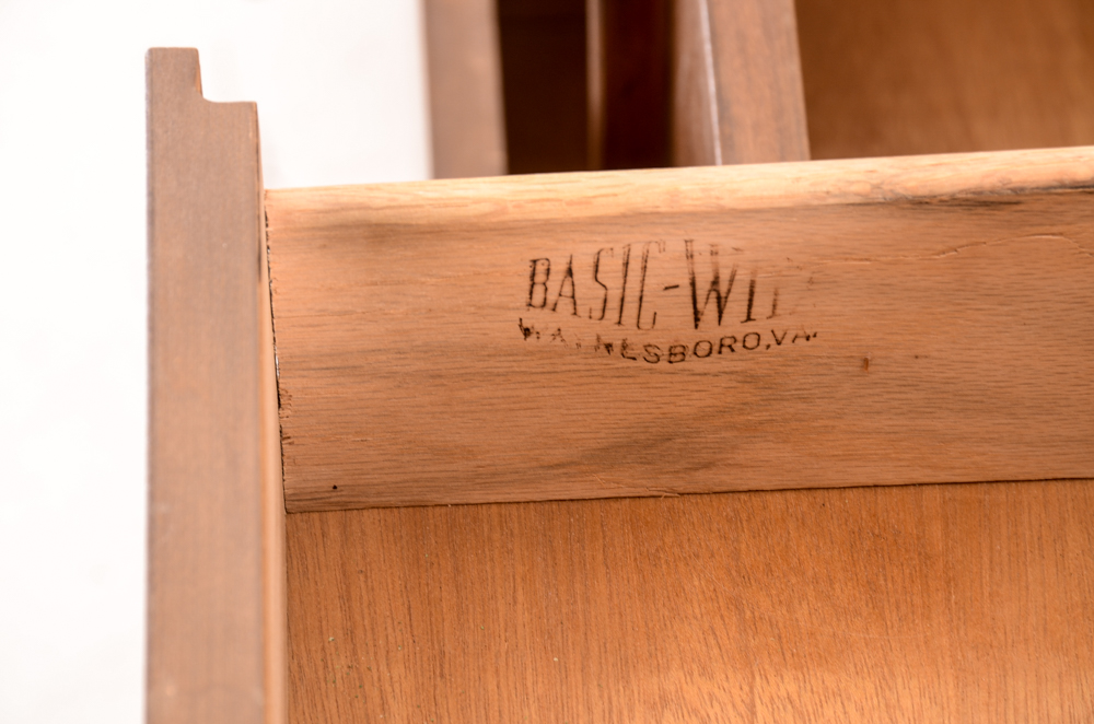 Mid Century Modern Walnut Dresser