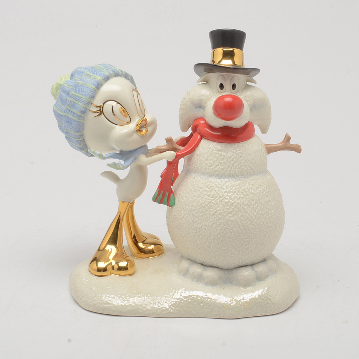 "Tweety's Snowy Sylvester" Figurine by Lenox
