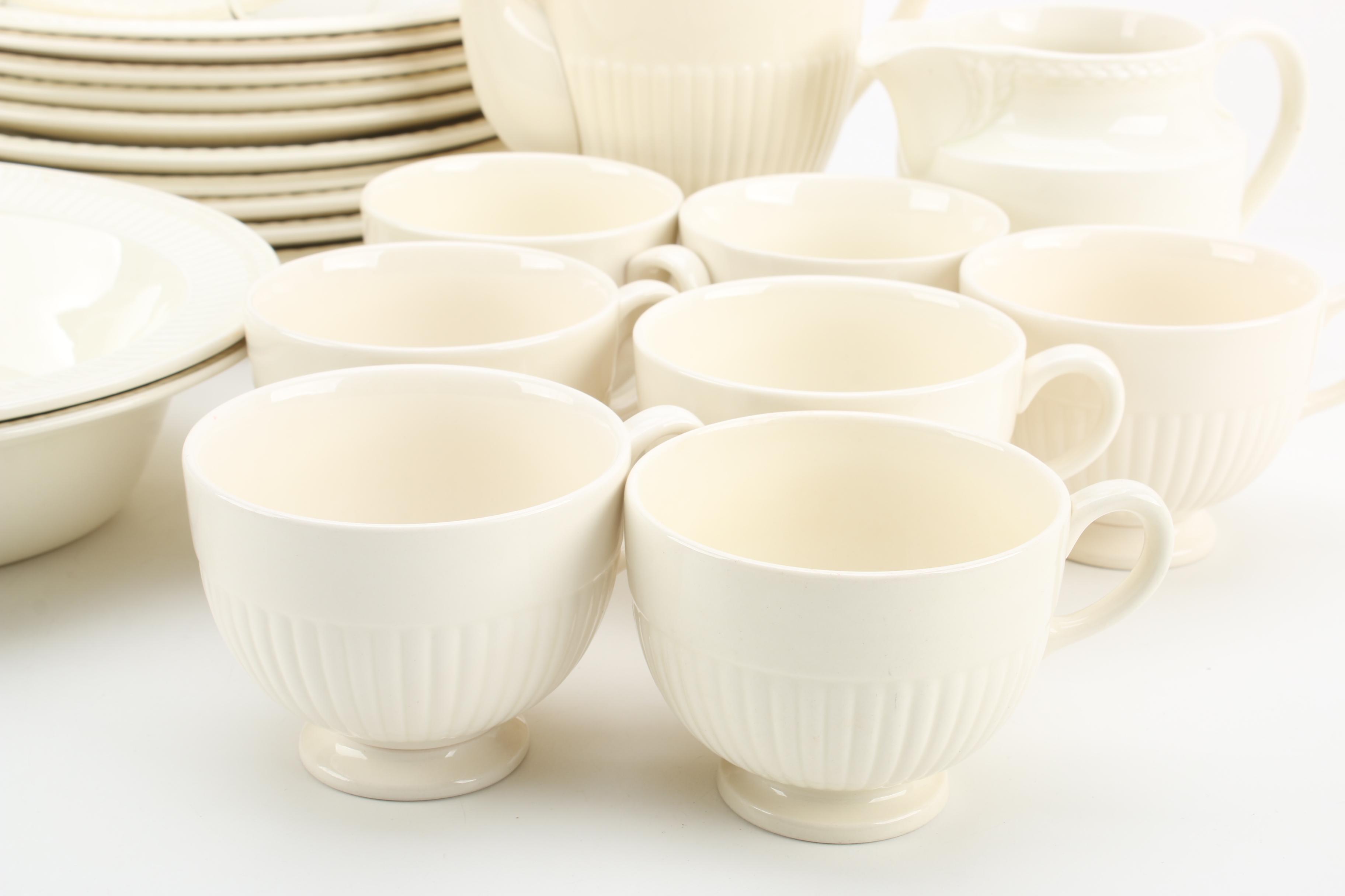 Wedgwood "Edme" Dinnerware and Serving Dishes