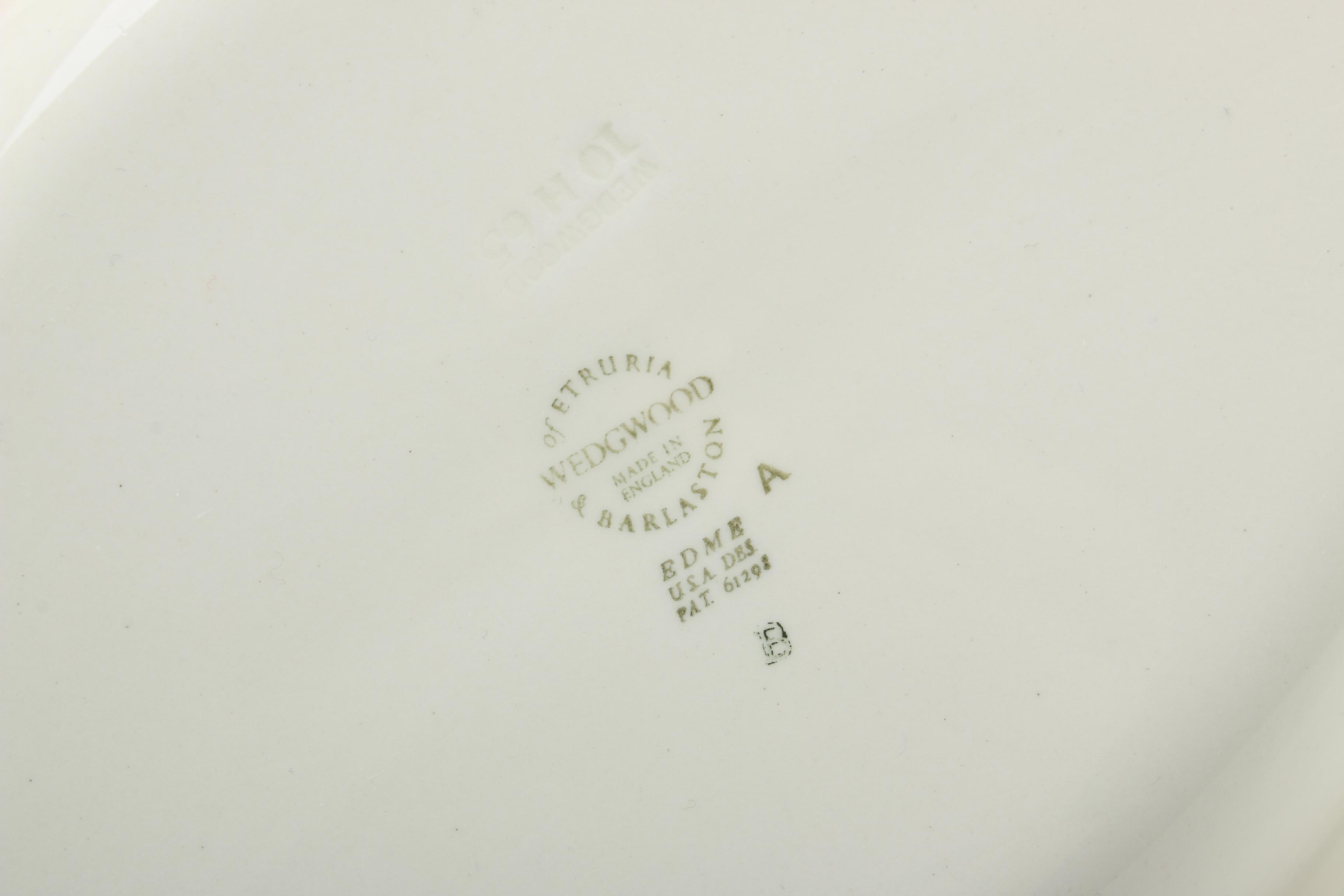 Wedgwood "Edme" Dinnerware and Serving Dishes