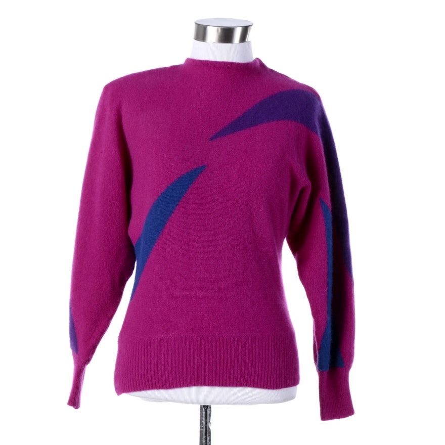 Women's Vintage Christian Dior Wool Blend Sweater