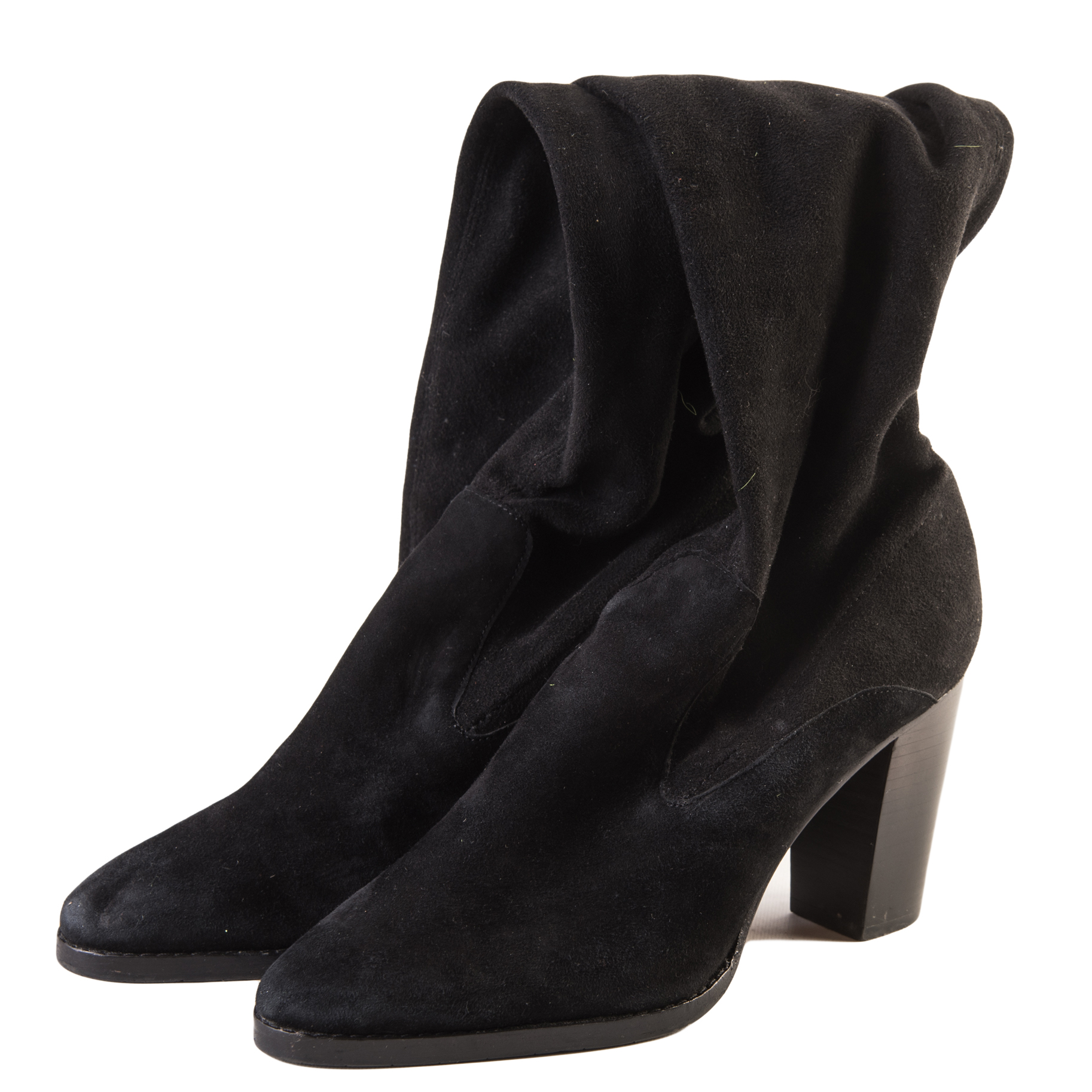 Donald J. Pliner Over-the-Knee Black Suede Boots