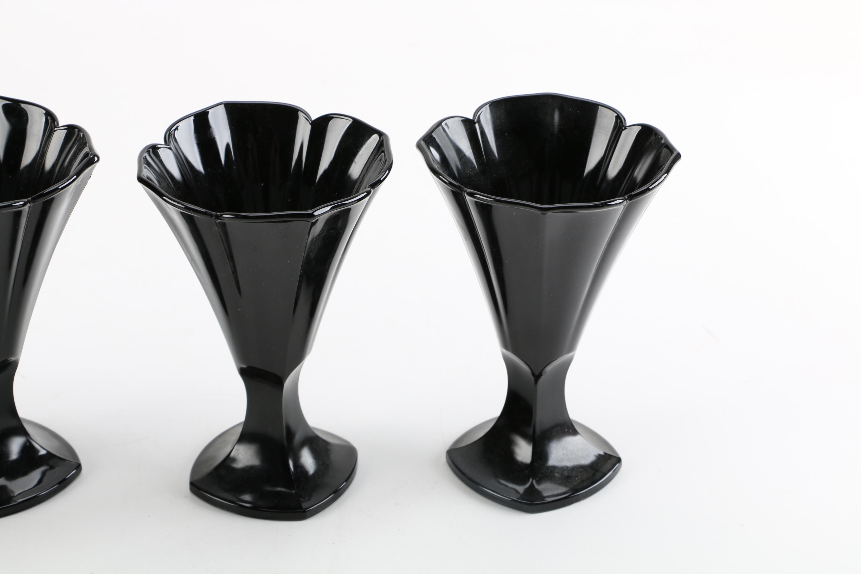 Luminarc Verrerie d'Arques "Onyx Parfait" Glasses