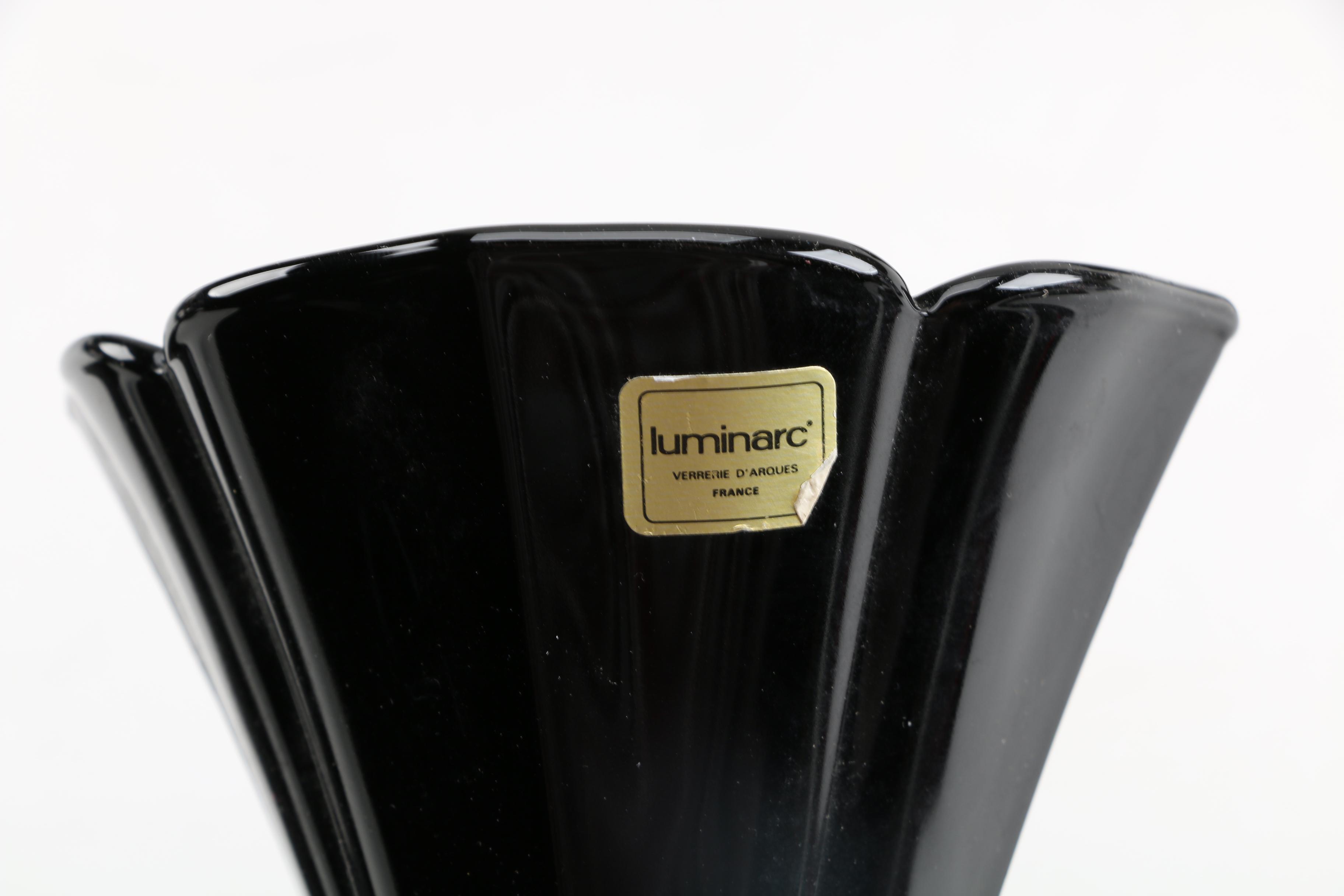 Luminarc Verrerie d'Arques "Onyx Parfait" Glasses