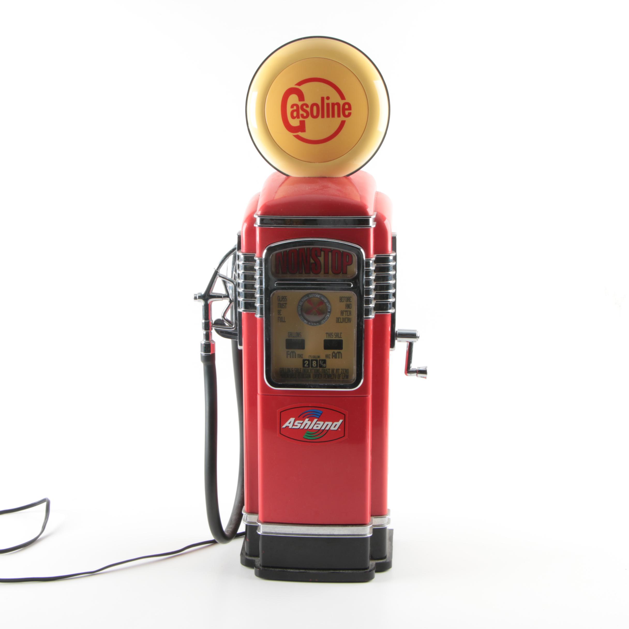 Marksman Gasoline Pump Shaped AM/FM Radio Cassette Player