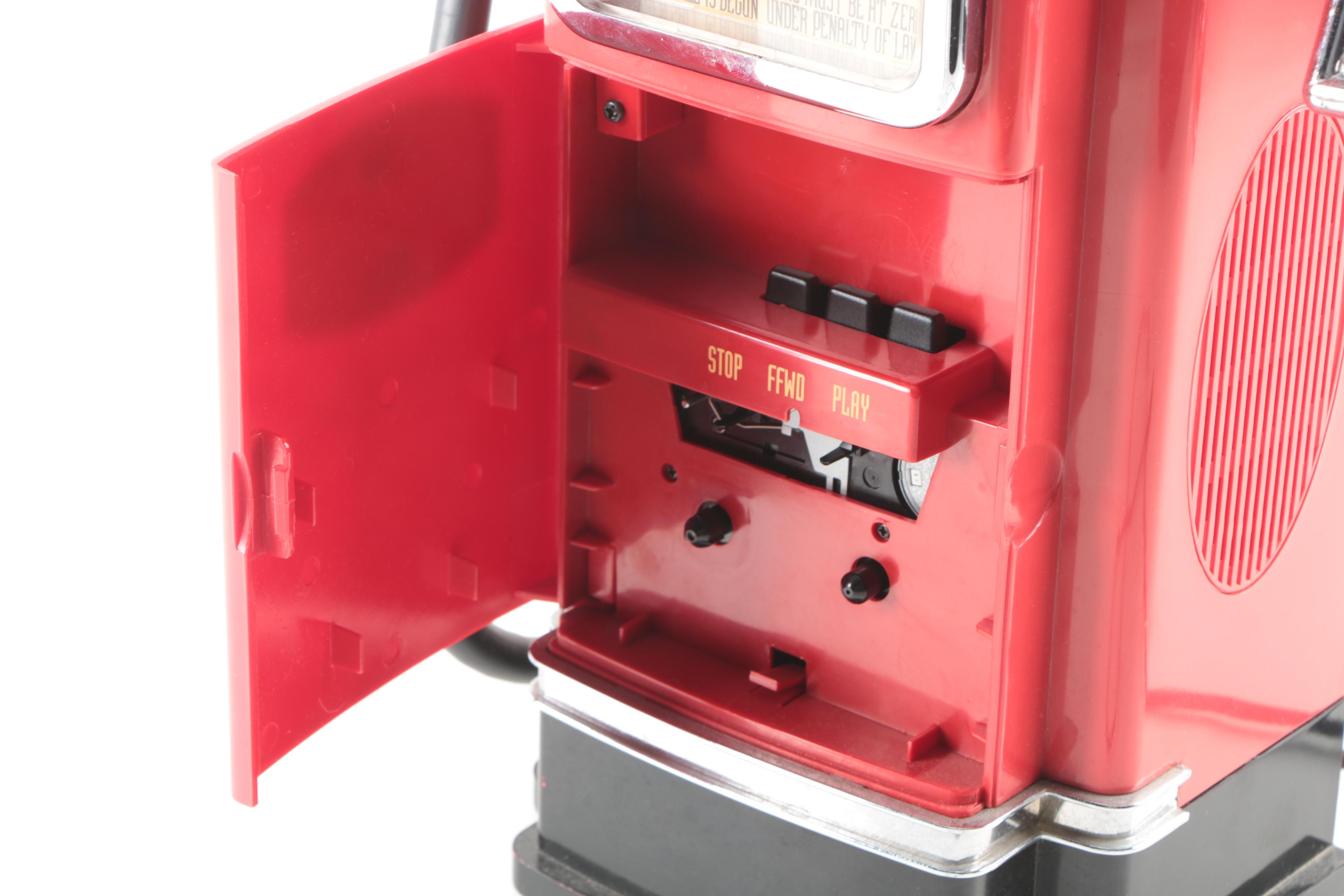 Marksman Gasoline Pump Shaped AM/FM Radio Cassette Player