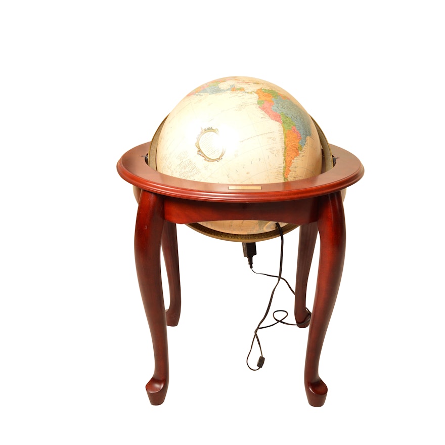 Repogle Heirloom Lighted Globe in Stand