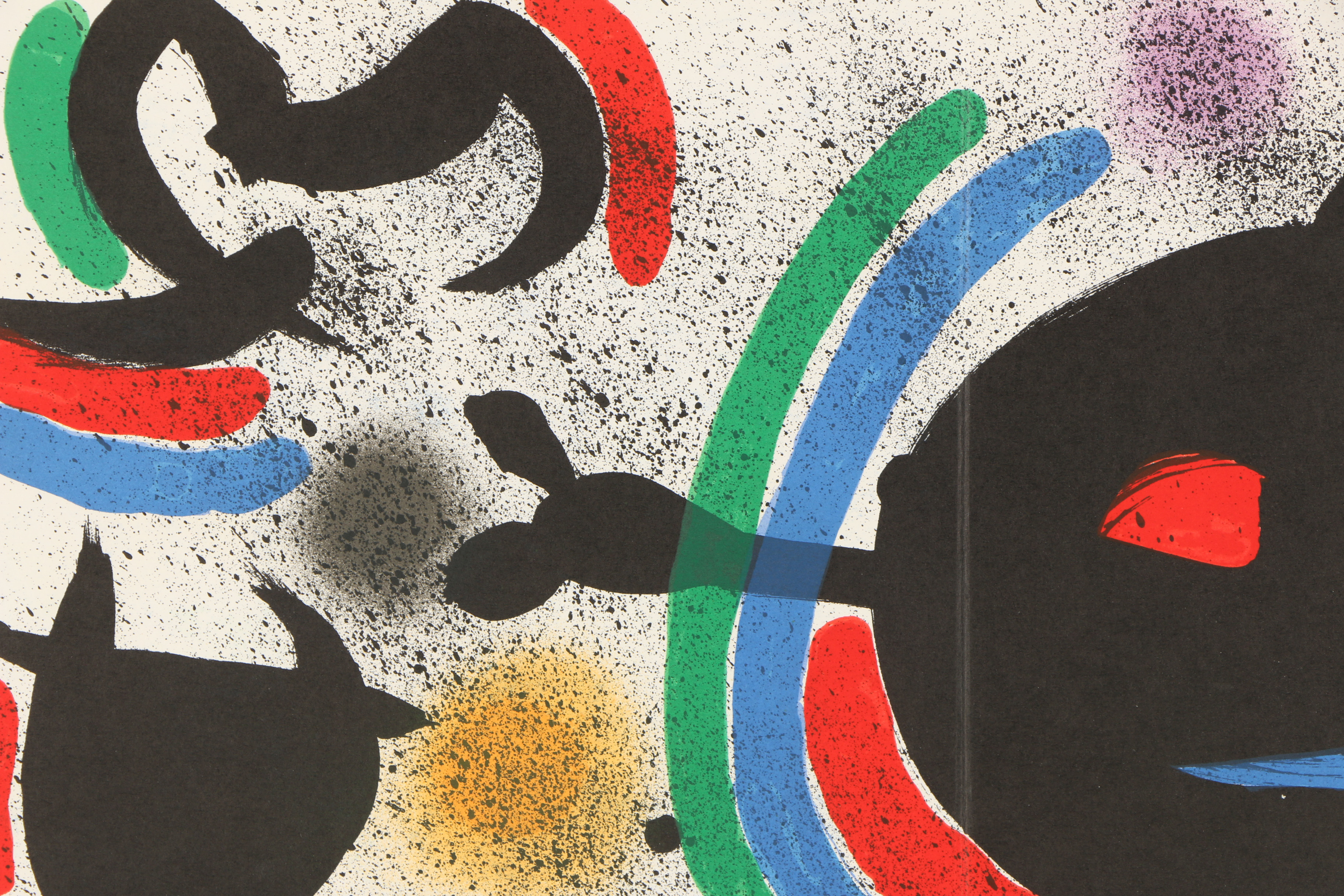 Joan Miró Color Lithograph from "Lithographs I"