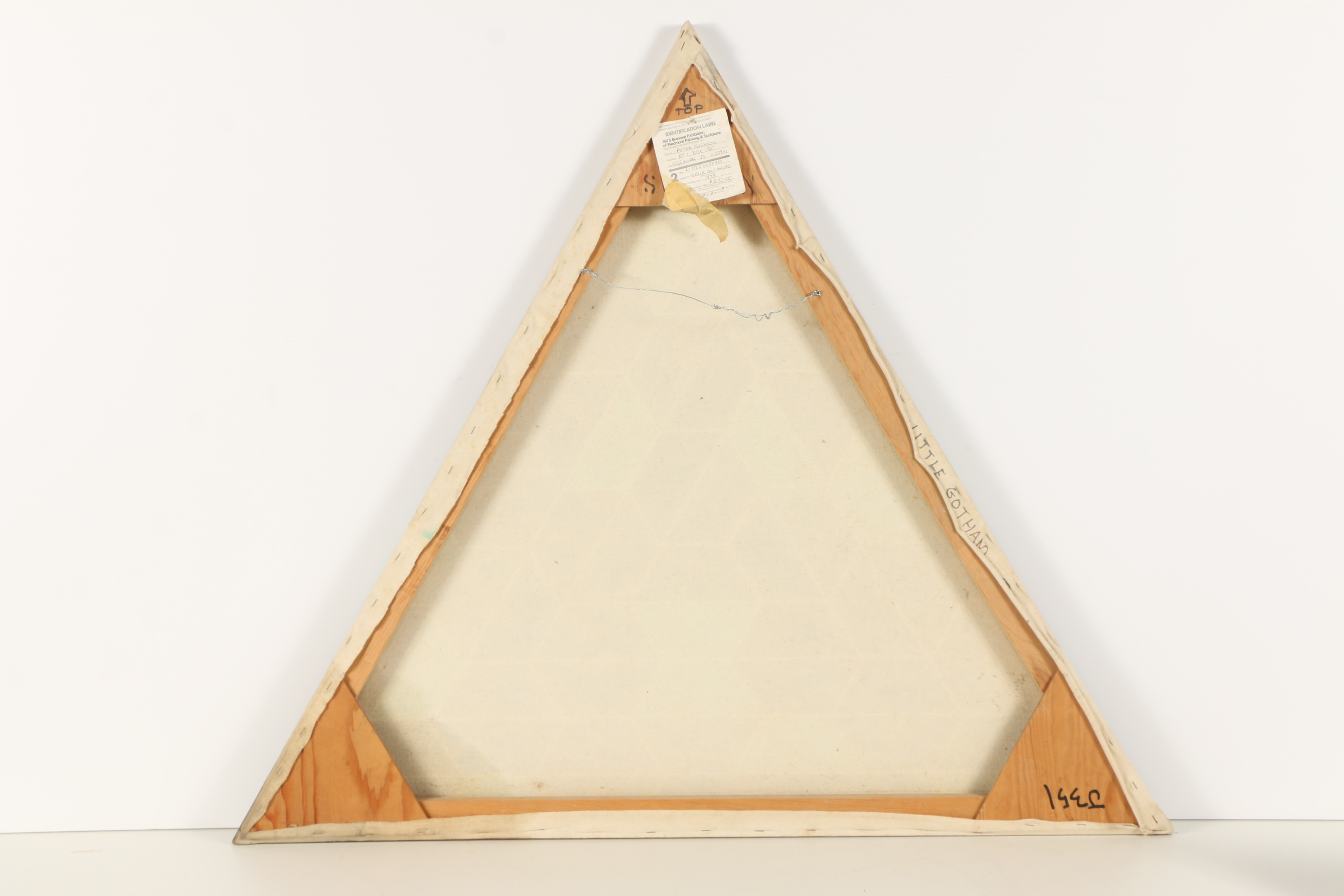 Peter Svenson Acrylic Painting "Little Gotham"