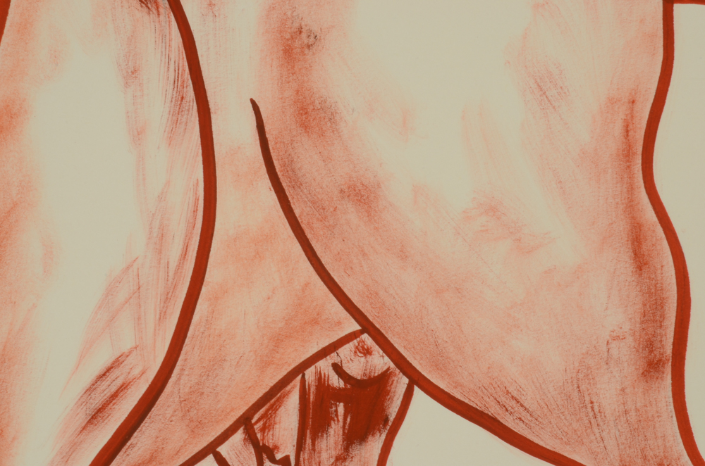 Vladimir Pronkin Acrylic Painting of a Bull