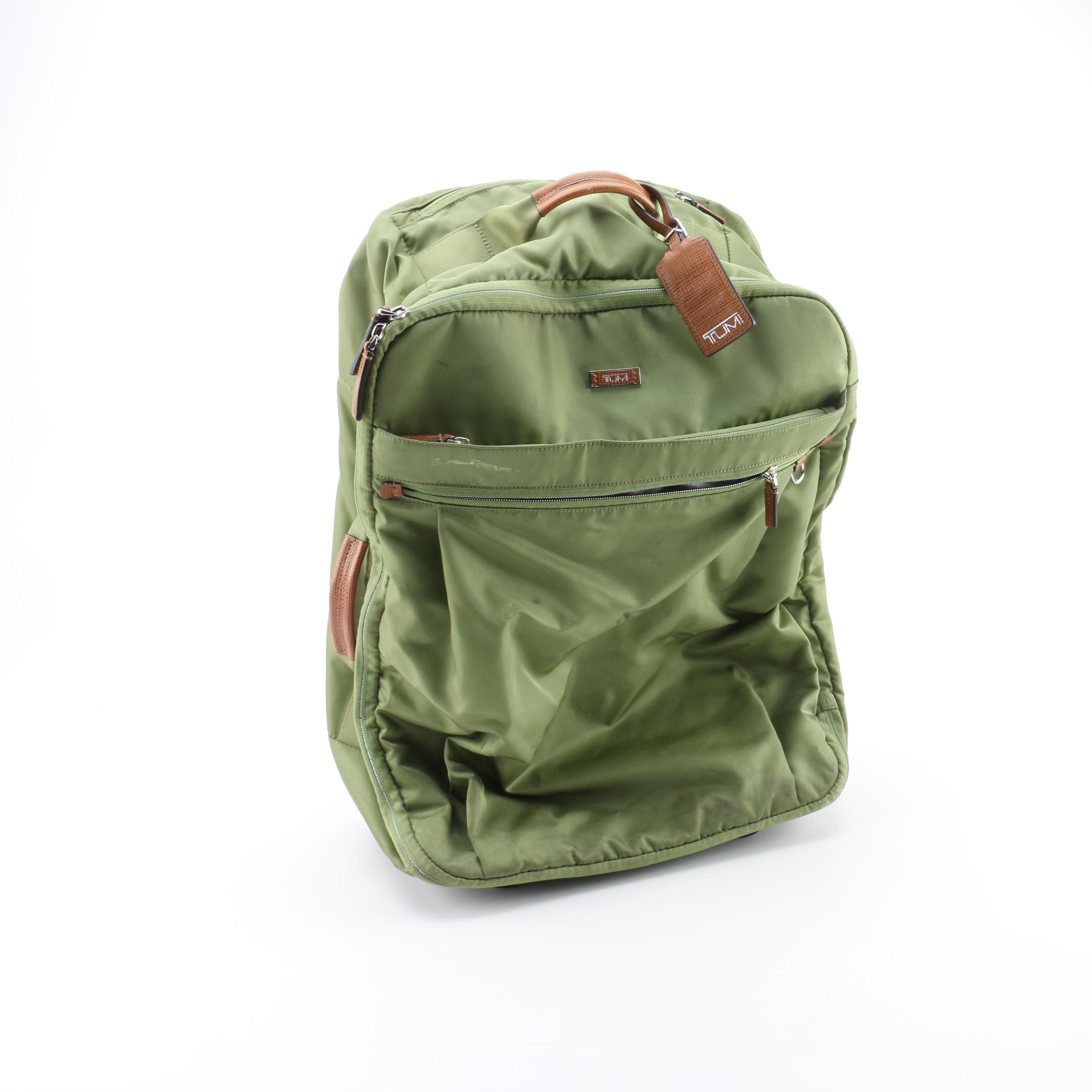 Tumi Rolling Carry-On Luggage with Expanding Handle