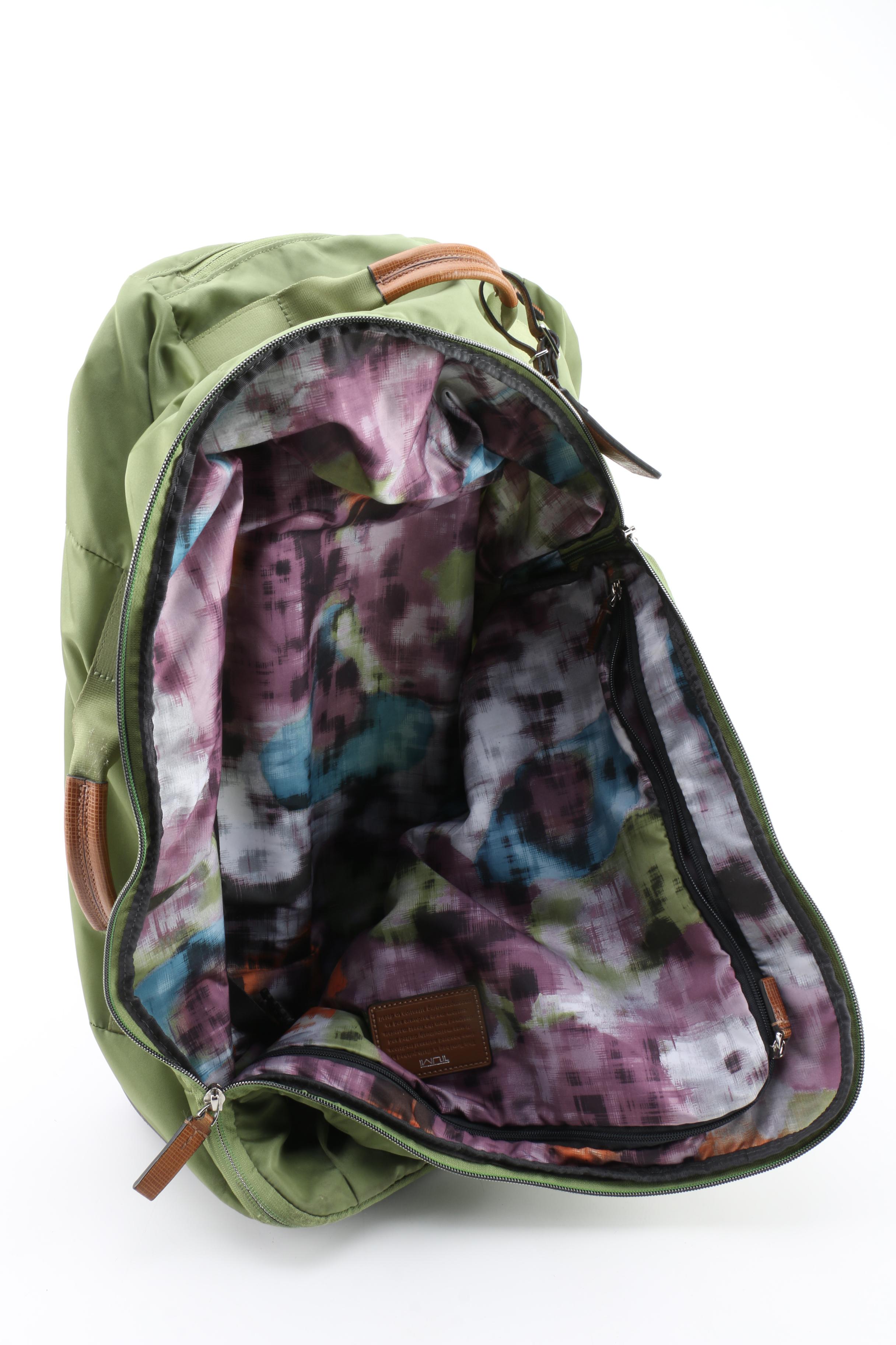 Tumi Rolling Carry-On Luggage with Expanding Handle