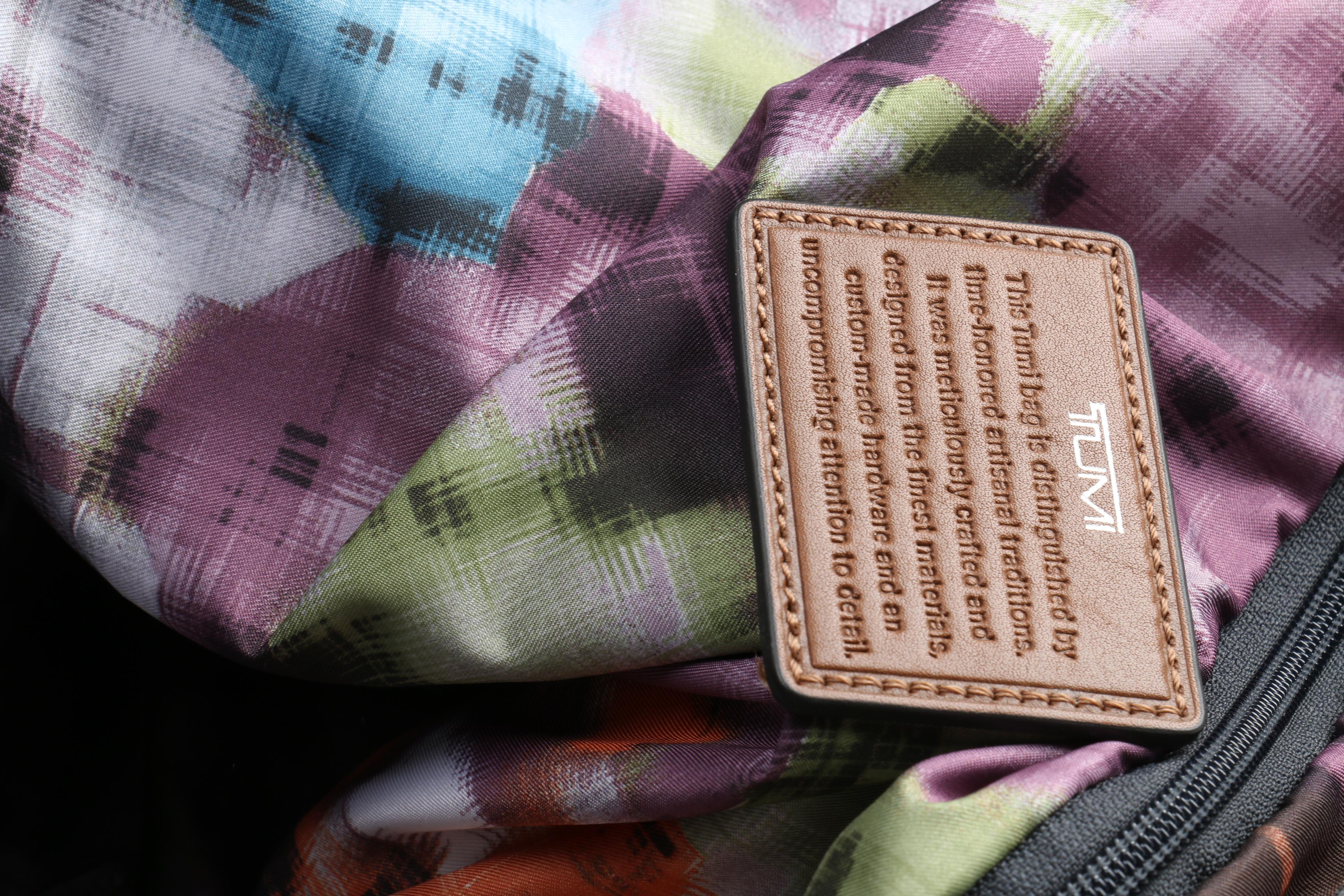 Tumi Rolling Carry-On Luggage with Expanding Handle