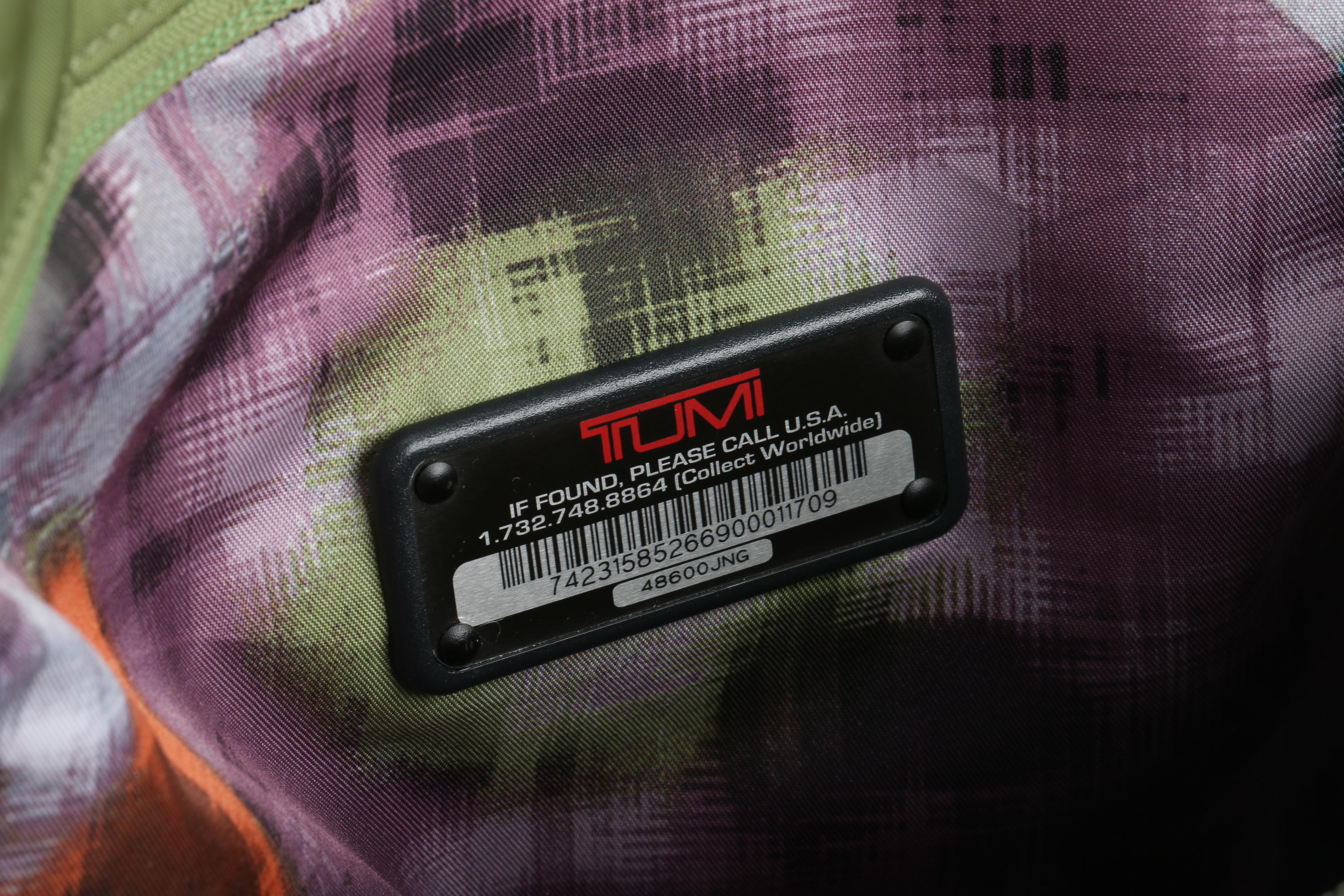 Tumi Rolling Carry-On Luggage with Expanding Handle