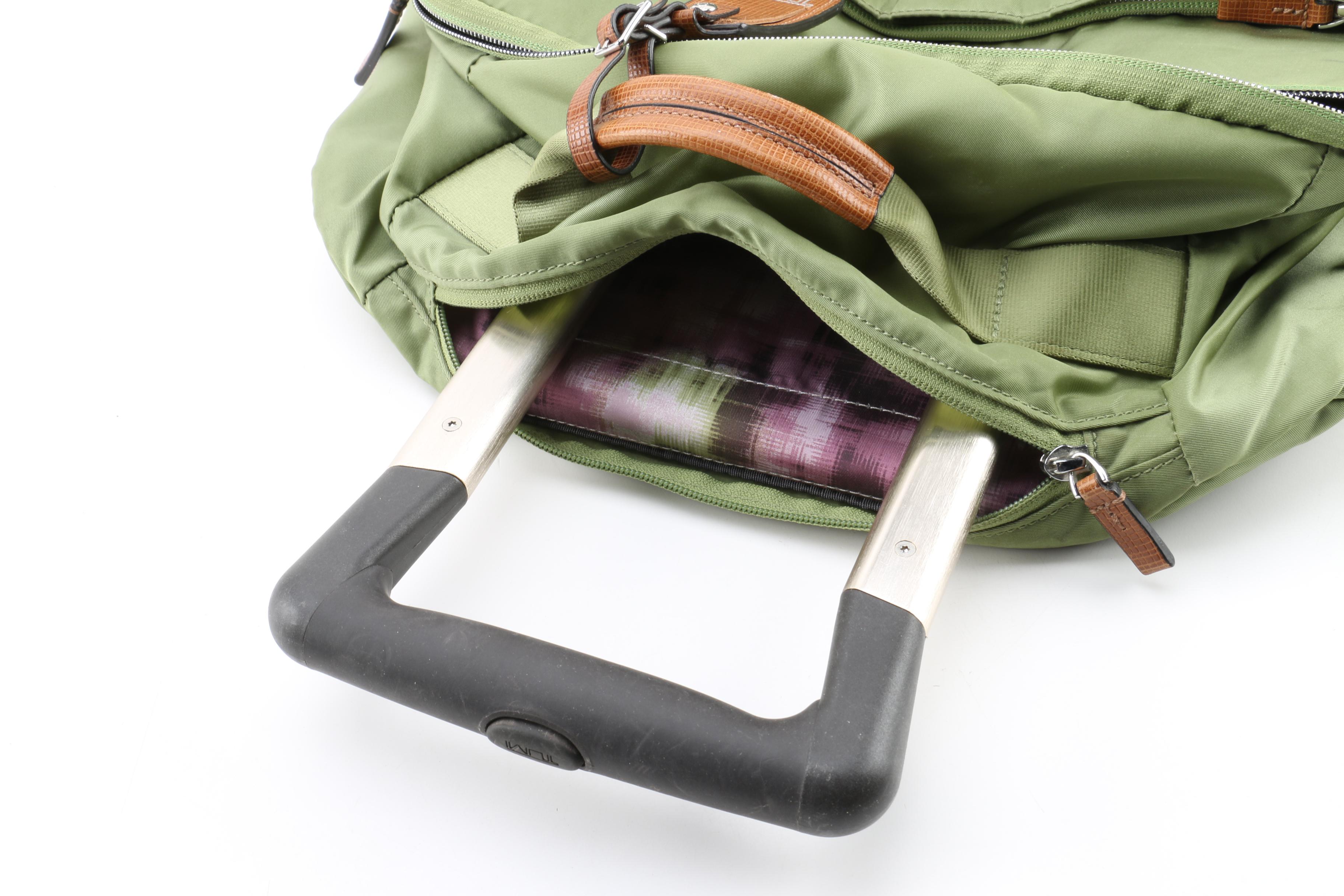 Tumi Rolling Carry-On Luggage with Expanding Handle