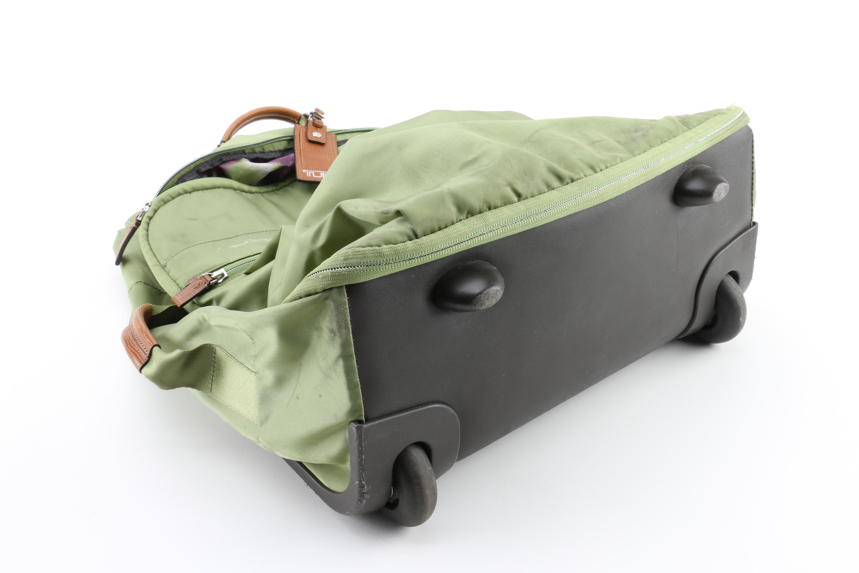 Tumi Rolling Carry-On Luggage with Expanding Handle