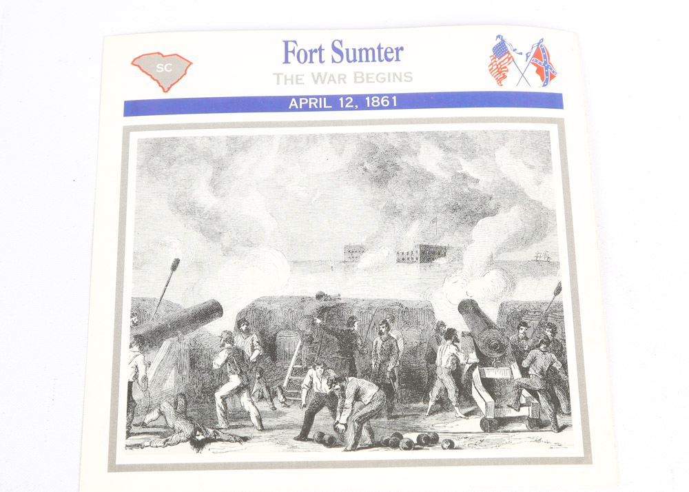 Vintage Marx 1960s Era "Blue & Gray" Battle Set