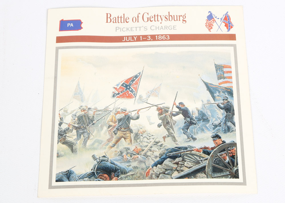 Vintage Marx 1960s Era "Blue & Gray" Battle Set