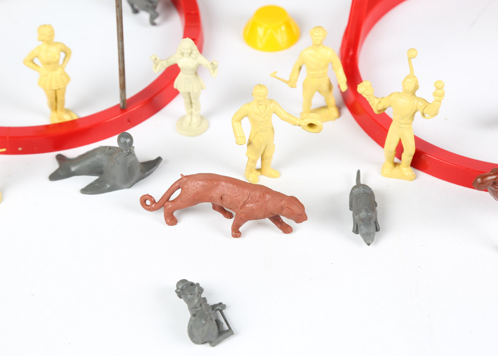 Vintage Marx 1950s Era "Super Circus" Model 4320 Play Set