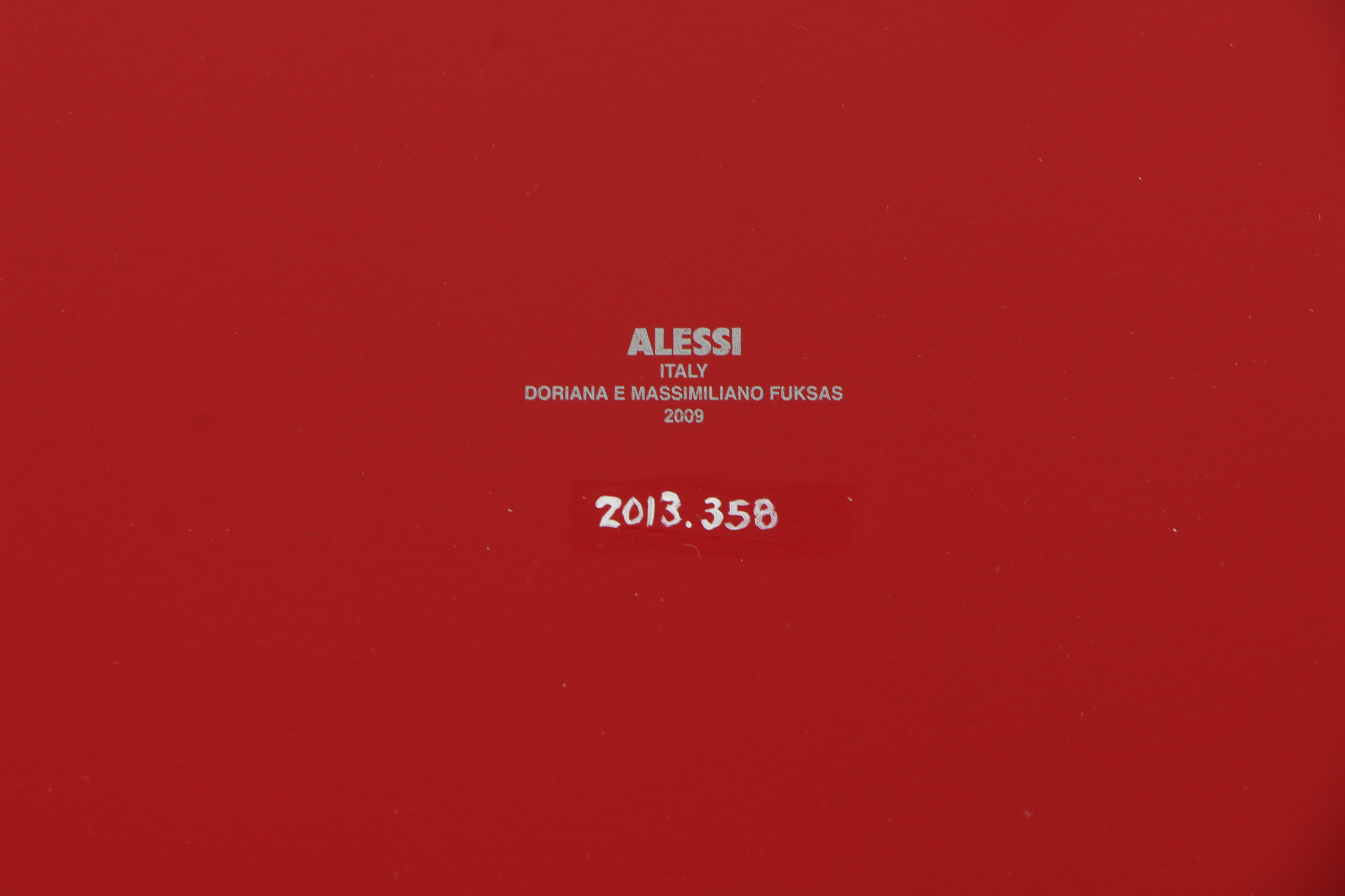 Massimiliano and Doriana Fuksas "Columbina" Tray