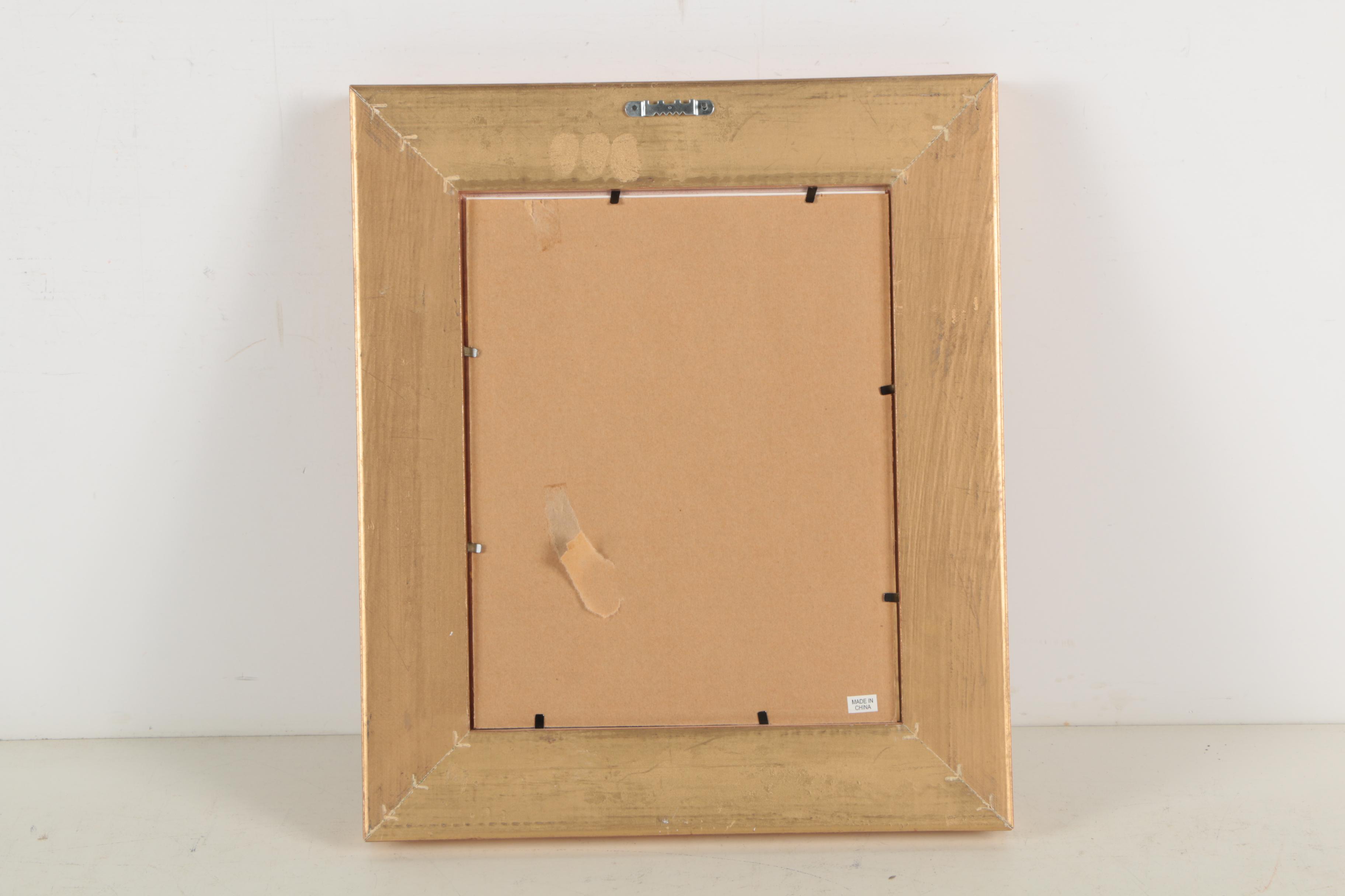 Offset Lithographic Reproduction Print After Thomas Gainsborough "Blue Boy"