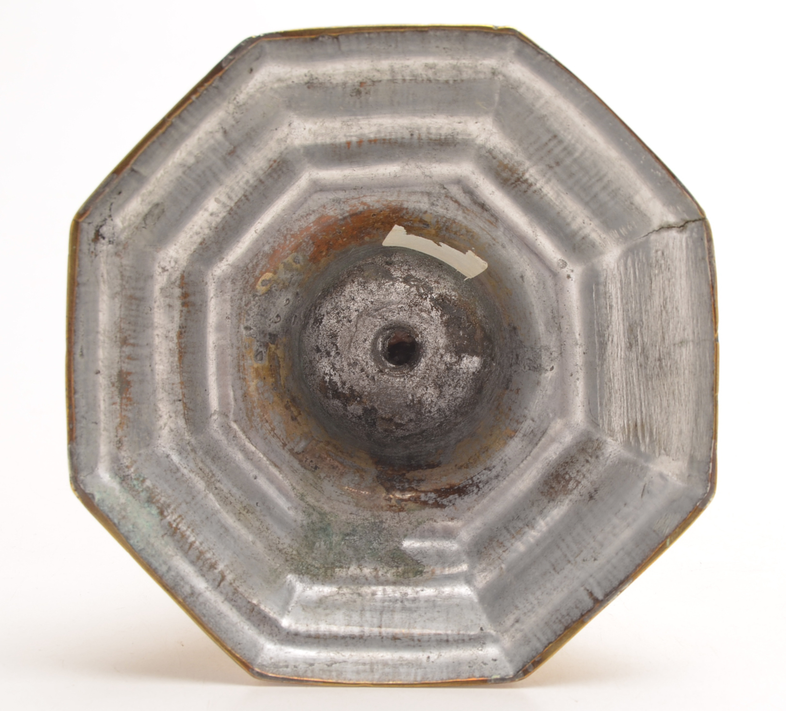 Pair of English Brass Candle Sticks