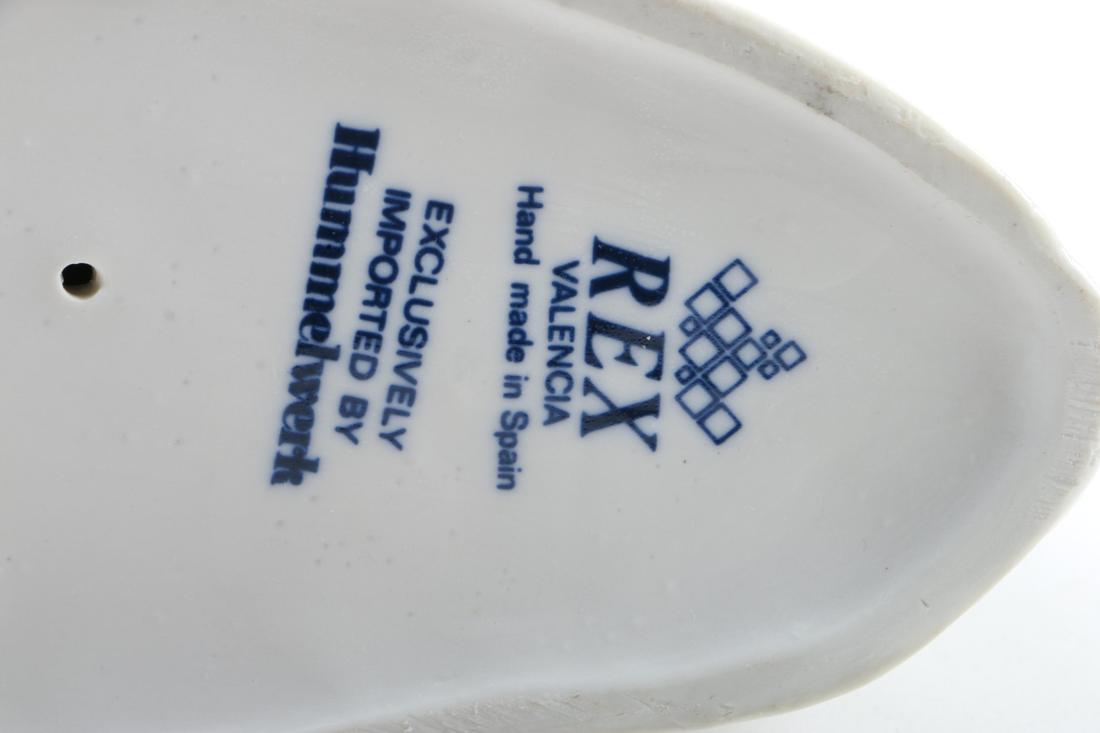 Lladró "Geese Group" and Rex Valencia "Deer with Butterfly" Figurines