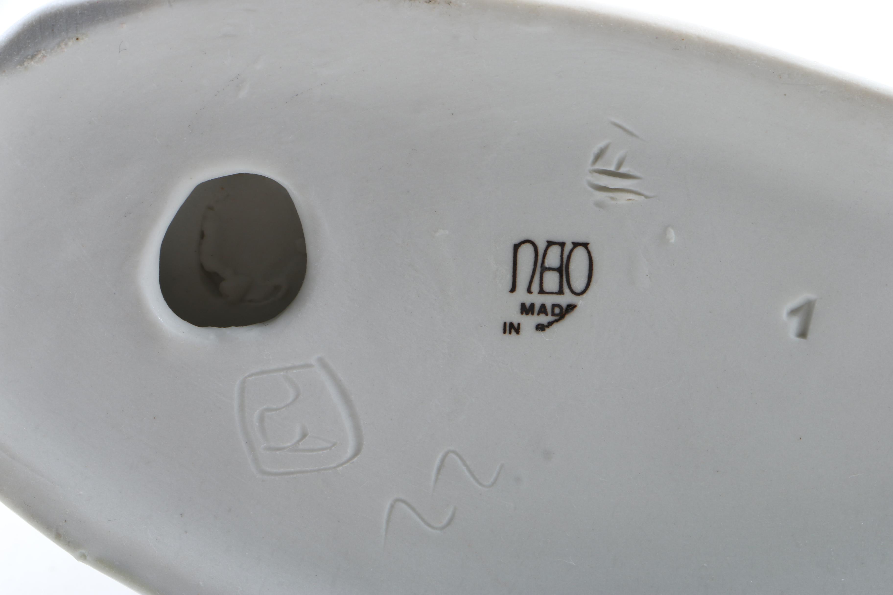 Lladró "Geese Group" and Rex Valencia "Deer with Butterfly" Figurines