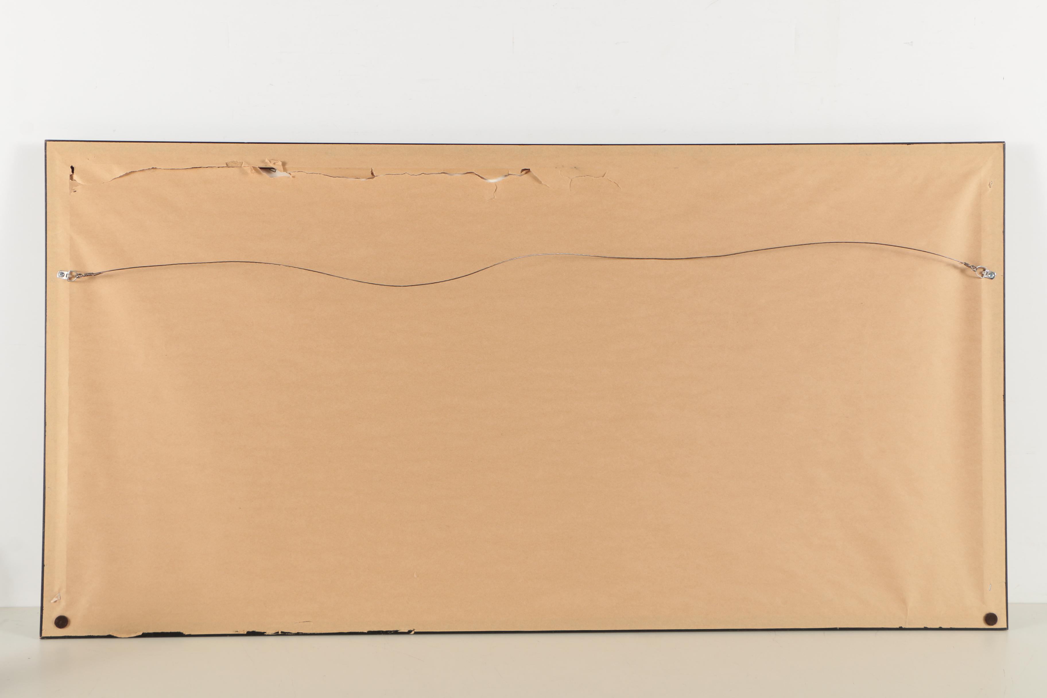 Chinese Ink and Watercolor Painting on Silk of Jiju Game