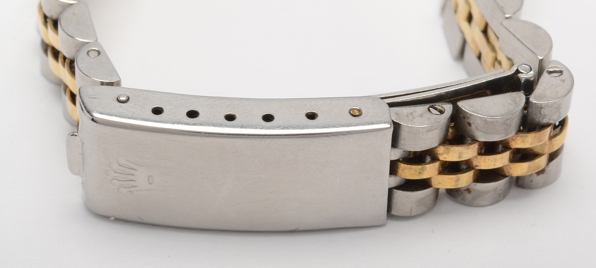 Rolex Oyster Perpetual Datejust 14K Gold Diamond Bezel Watch