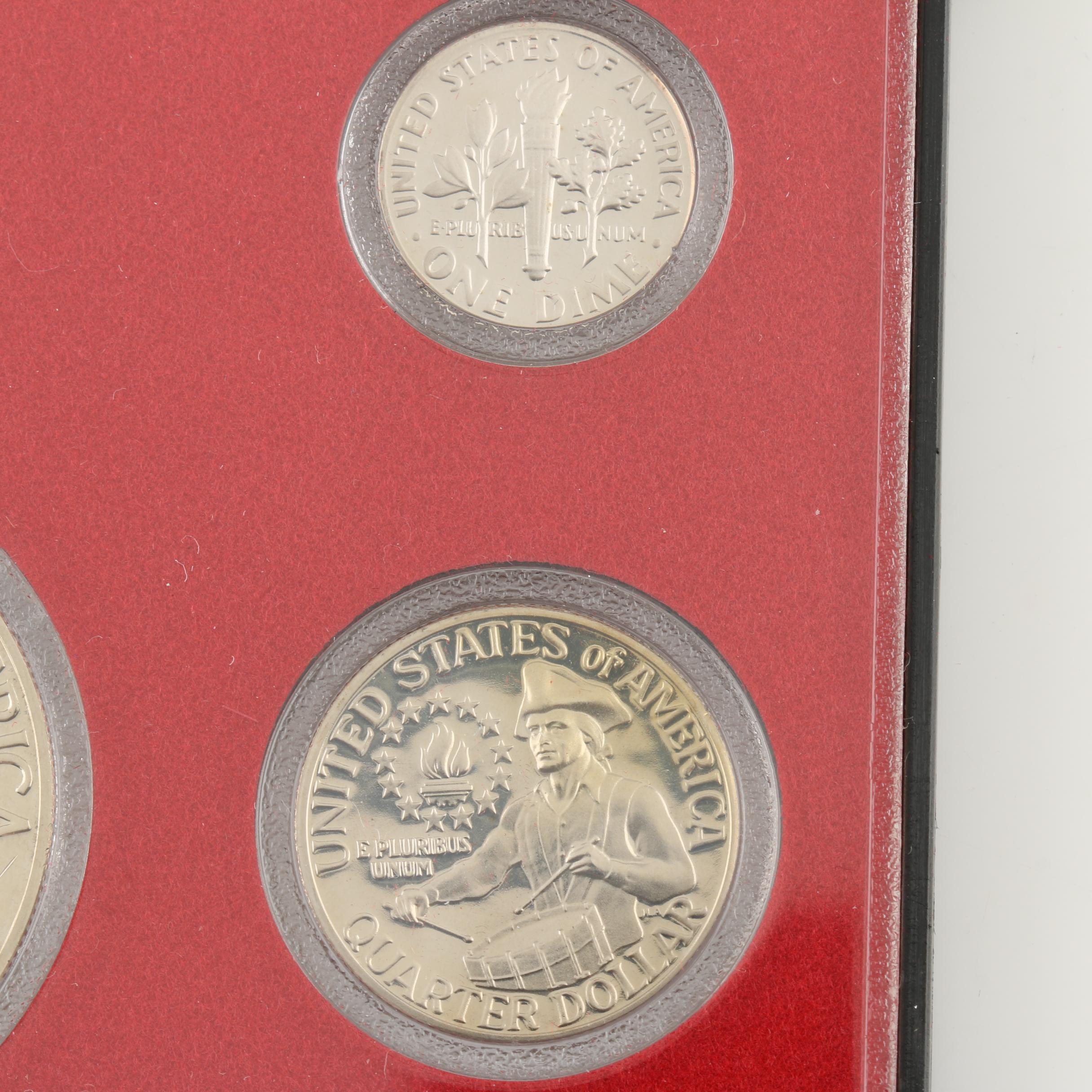 Ten 1976 U.S. Mint Proof Sets