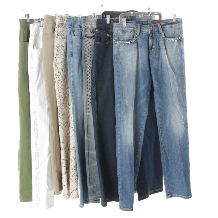 Women's Jeans Including V Cristina, Levi's and Cherokee