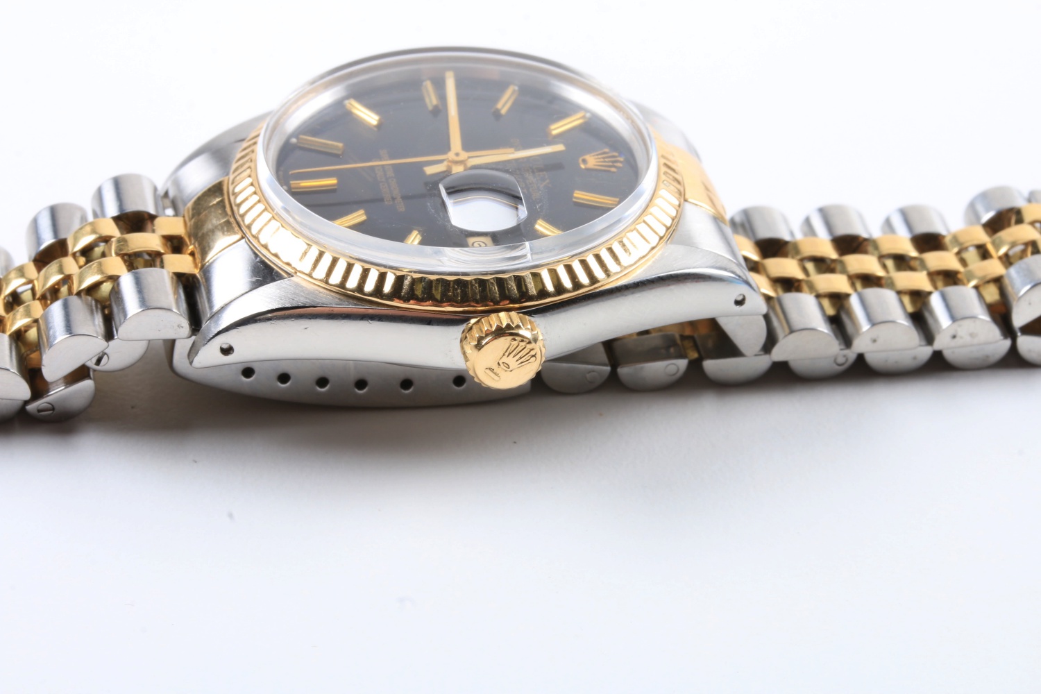 Rolex Oyster Perpetual Datejust 18K Gold and Stainless Steel Watch