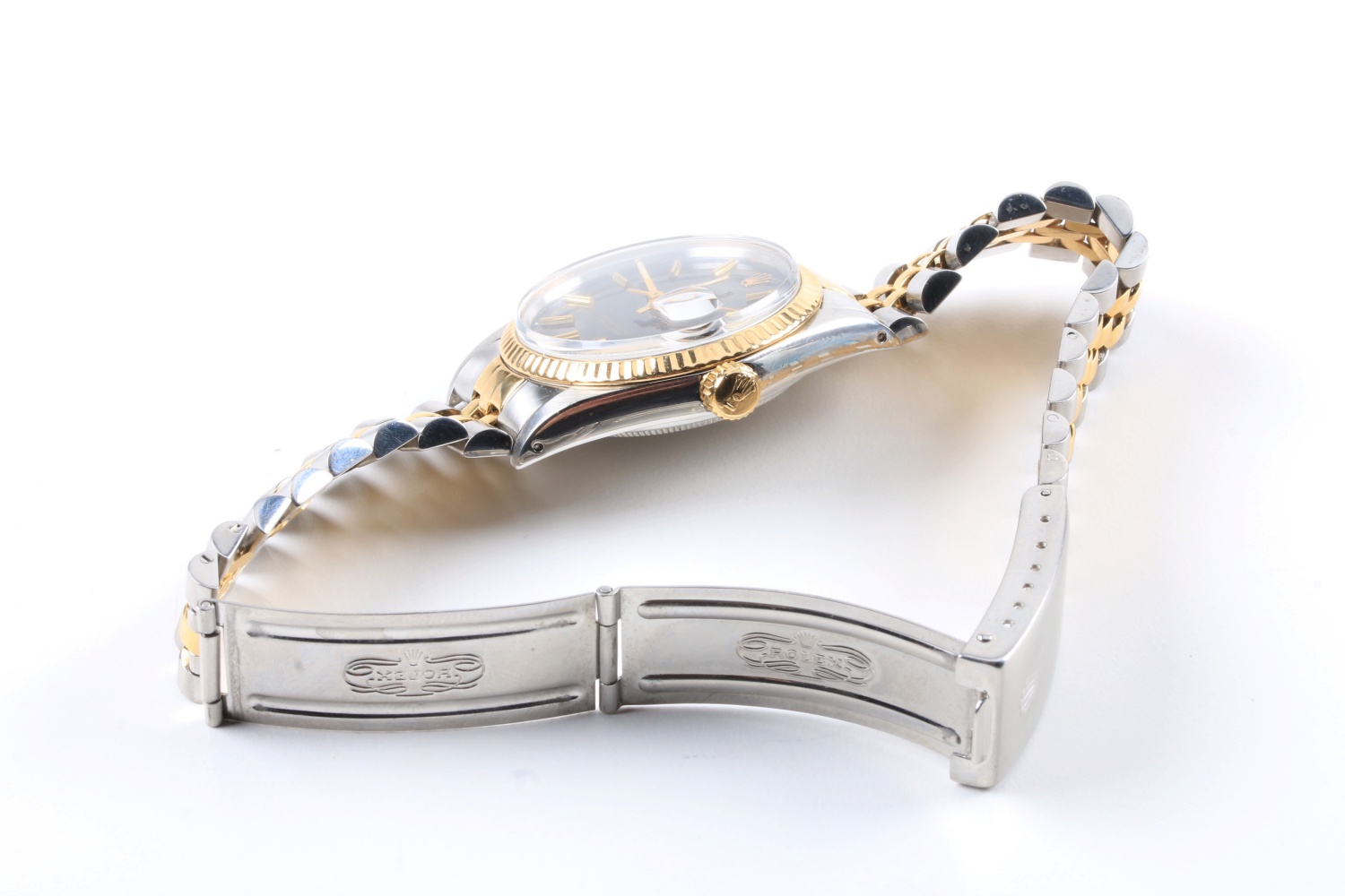 Rolex Oyster Perpetual Datejust 18K Gold and Stainless Steel Watch