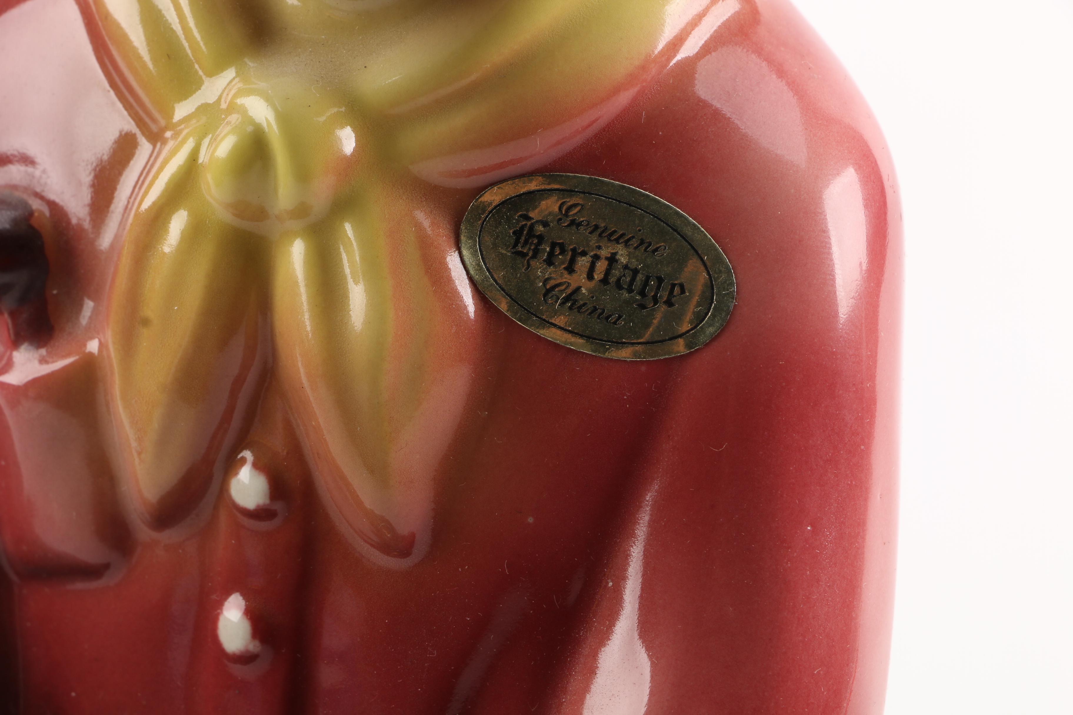 1969 Ezra Brooks "The Gold Prospector" Whiskey Decanter