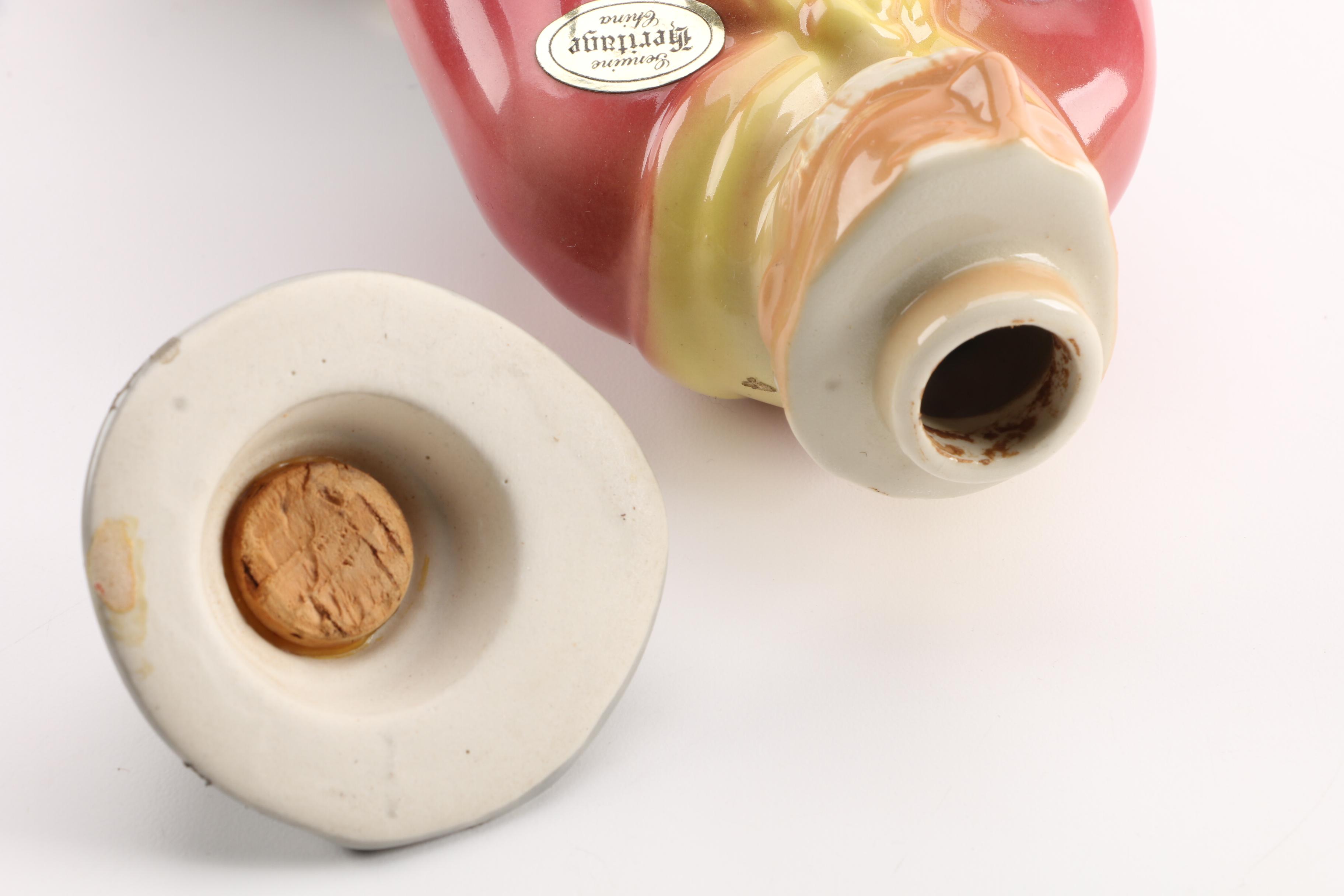 1969 Ezra Brooks "The Gold Prospector" Whiskey Decanter