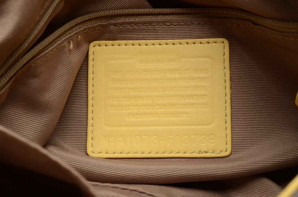 Coach Signature Soho Flap Satchel Handbag