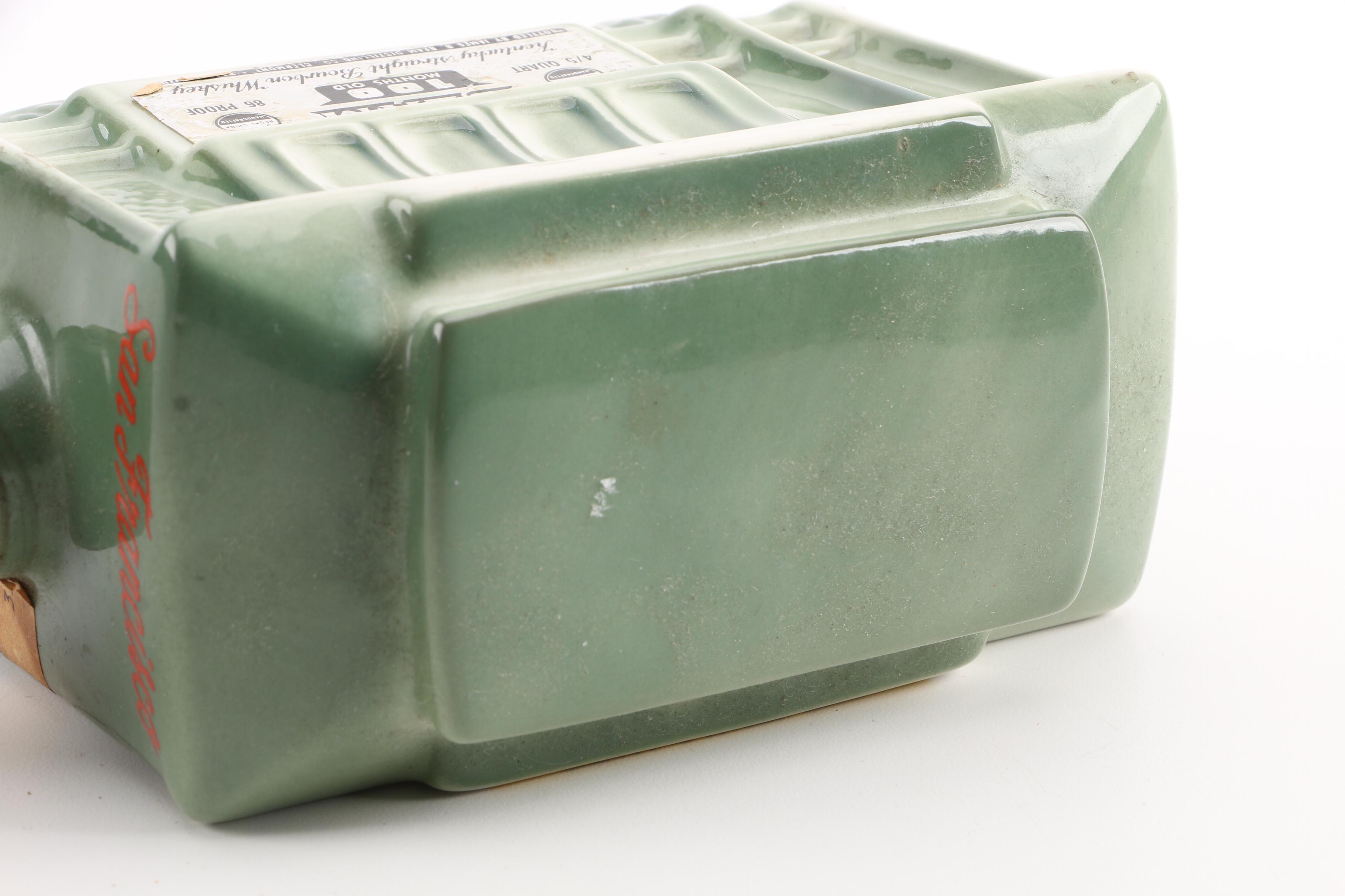 Vintage Jim Beam San Francisco Trolley Decanters