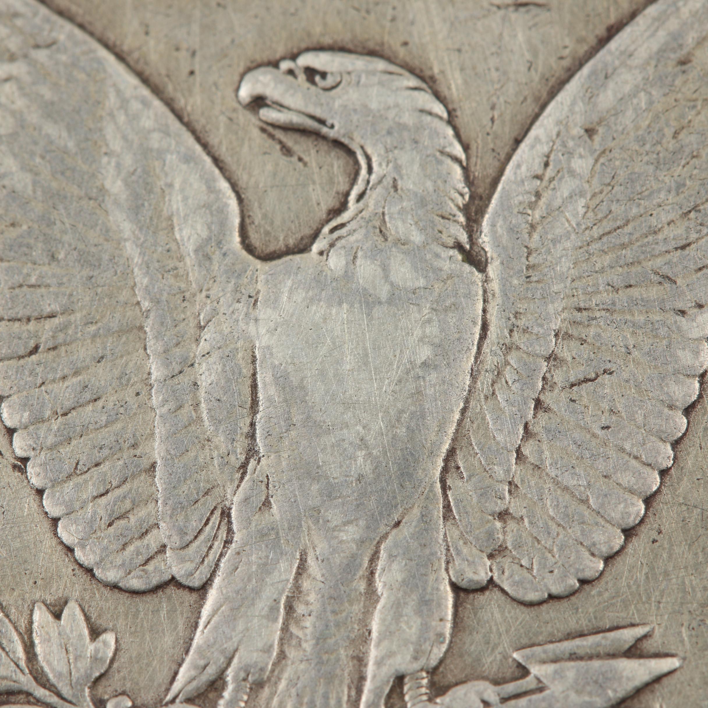 Five Morgan Silver Dollars