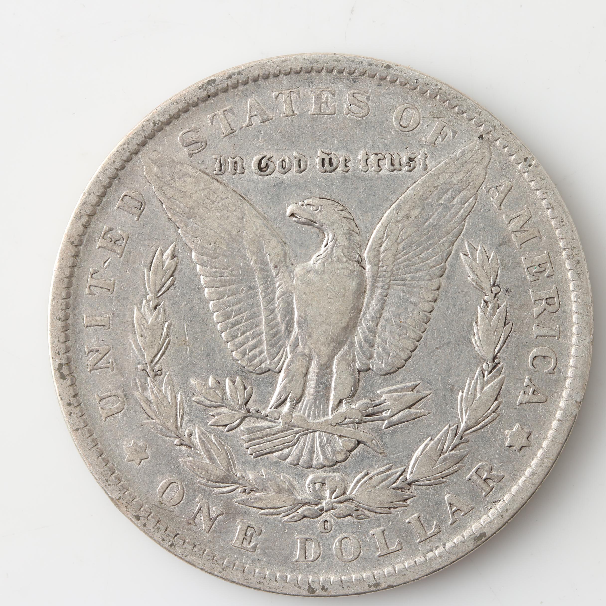 Six Morgan Silver Dollars