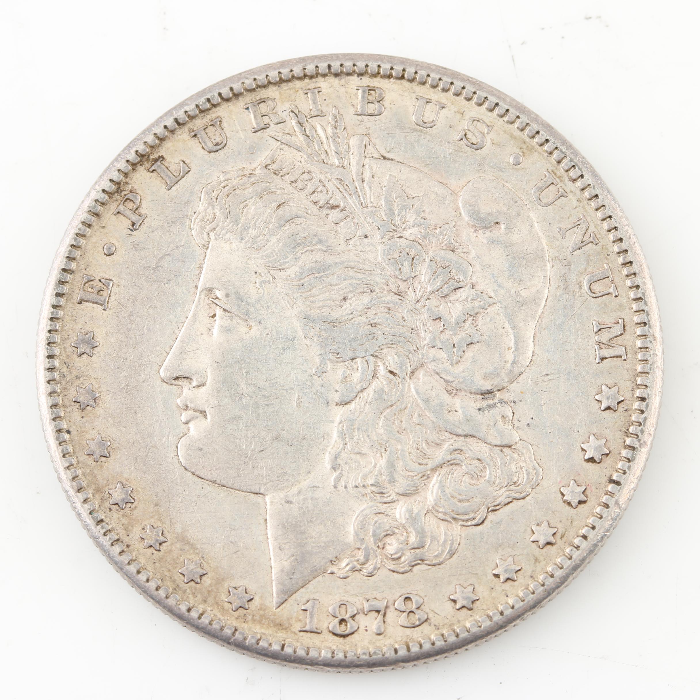 Six Morgan Silver Dollars