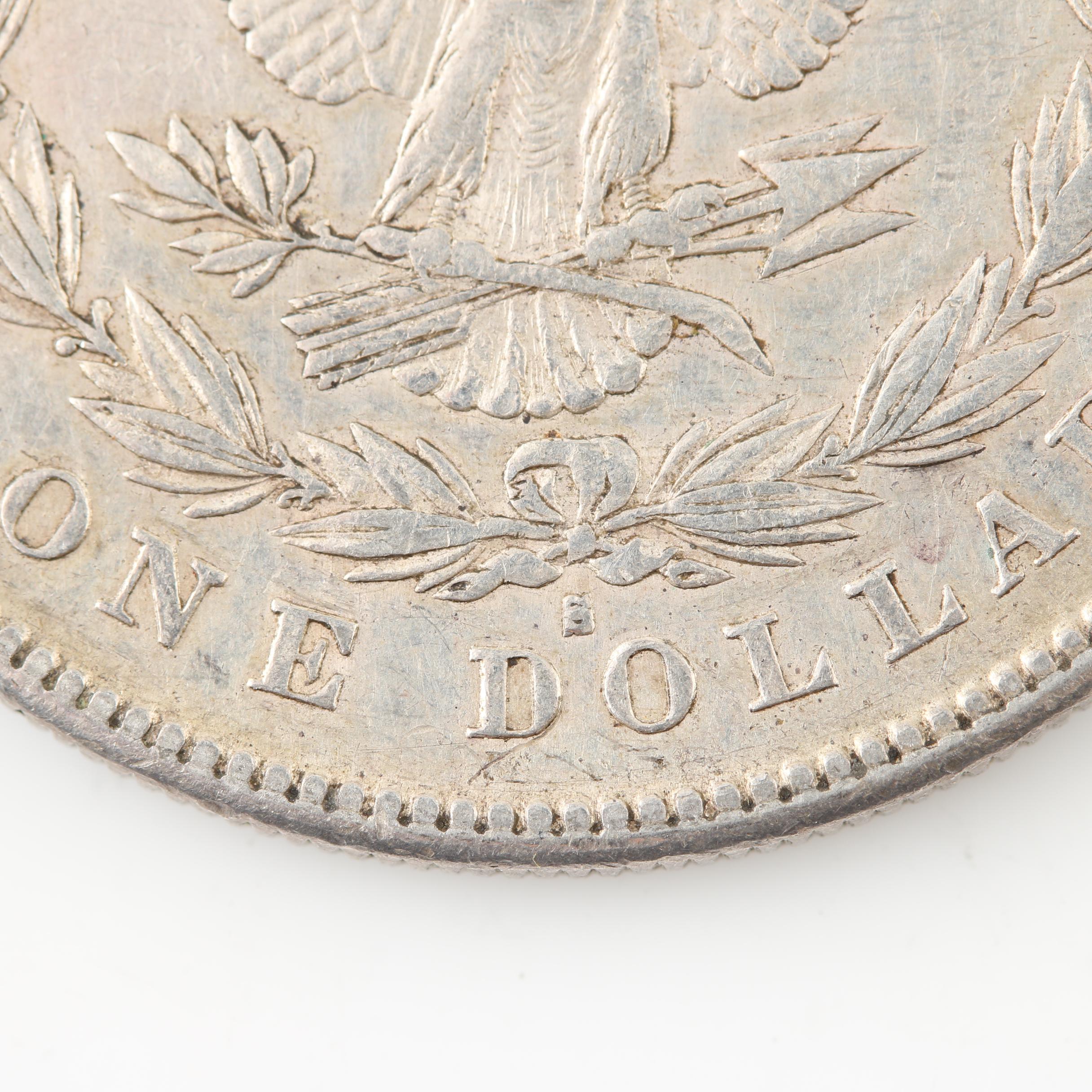 Six Morgan Silver Dollars