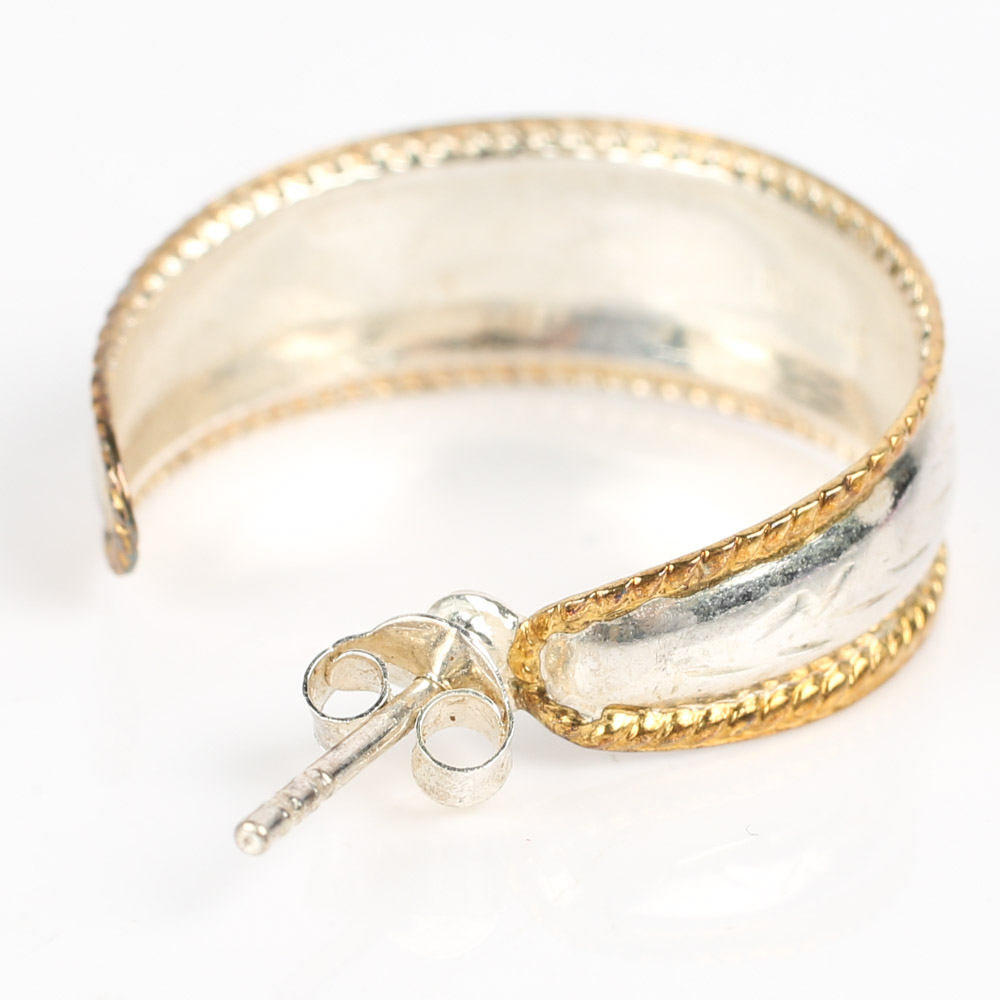 Sterling Silver Hoop Earrings