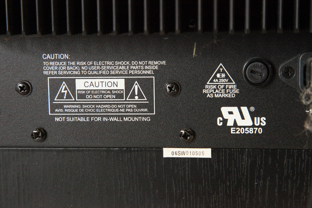 Reel Powered Subwoofer