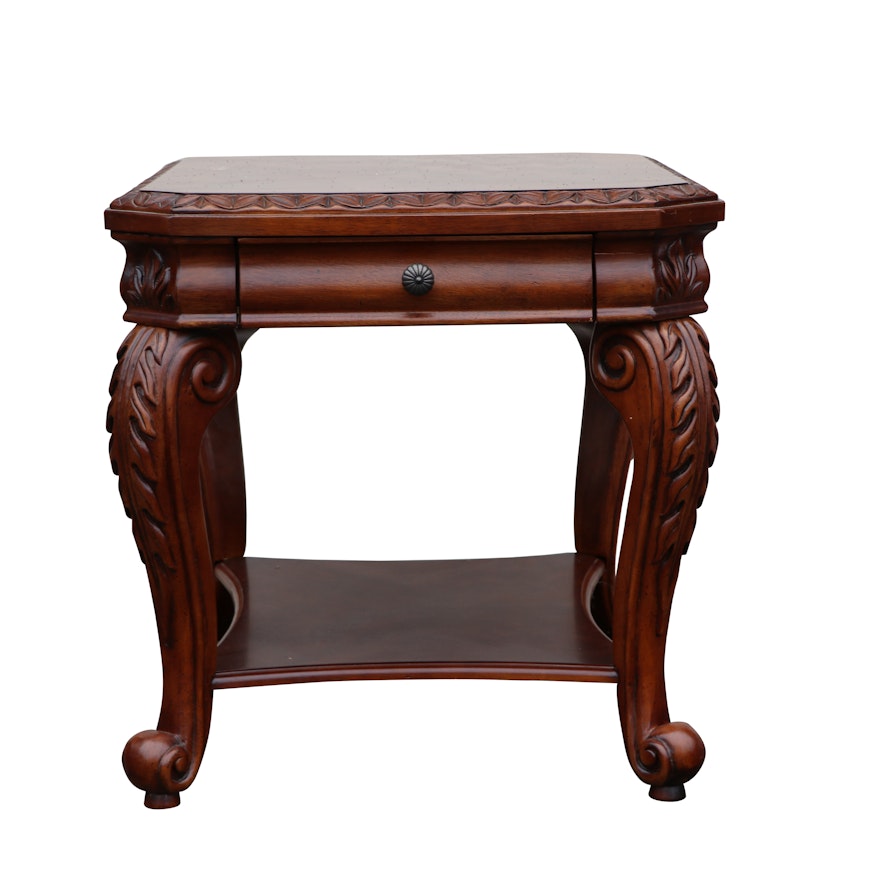 French Provincial Style Side Table