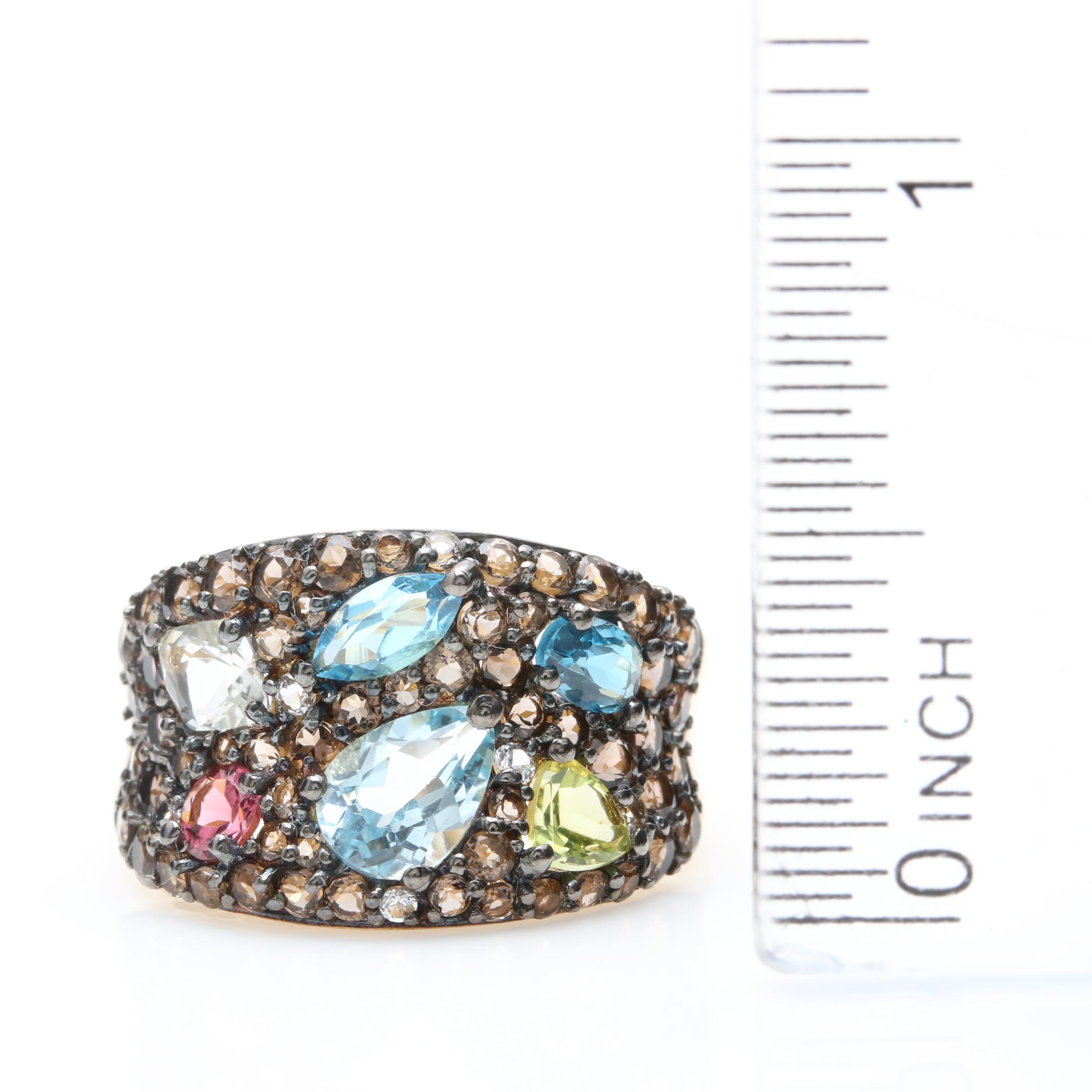 10K Yellow Gold Gemstone Ring