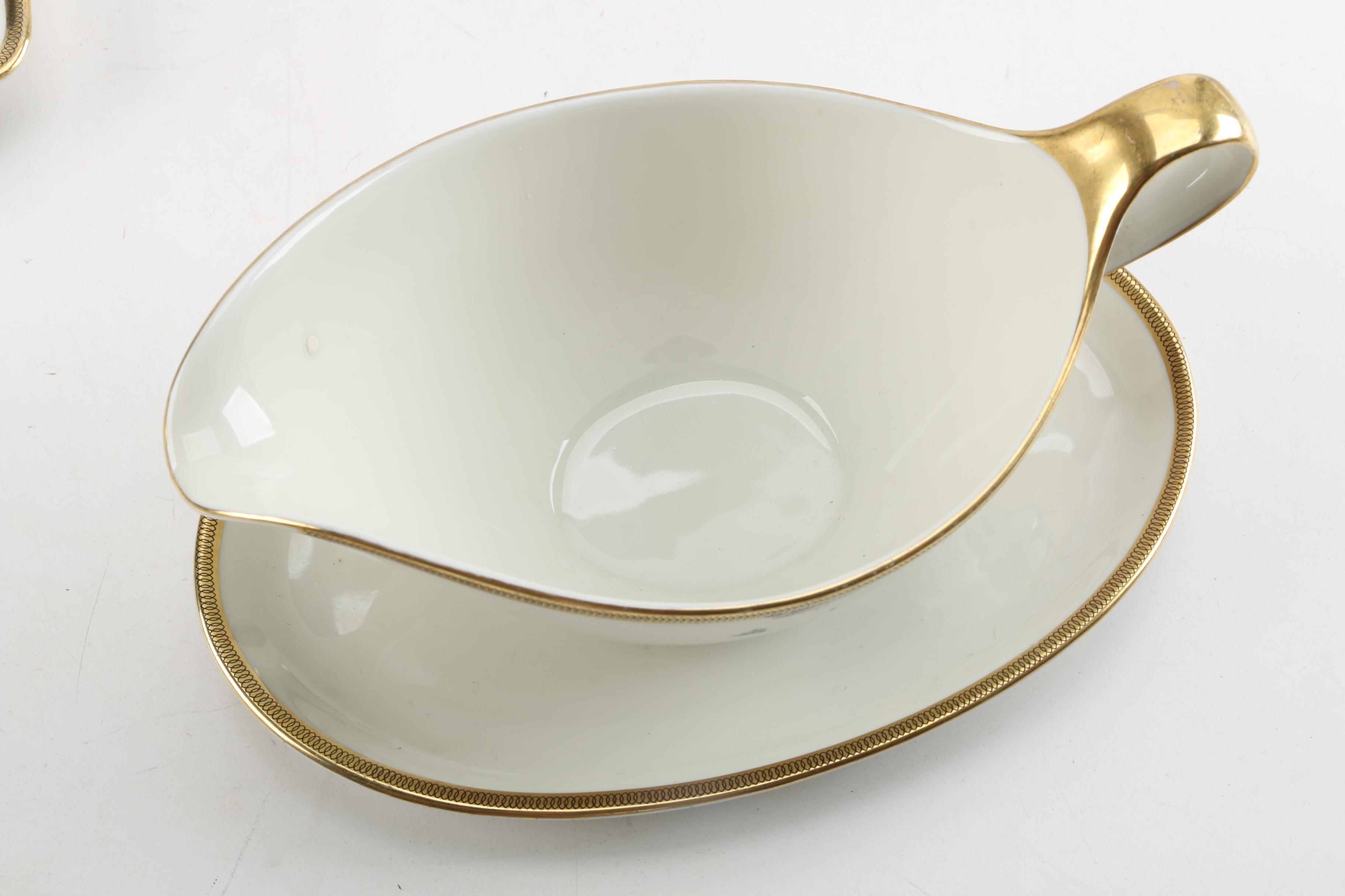 Porcelain Serveware Including Spiller, Eschenbach and Antique J&C Bavaria